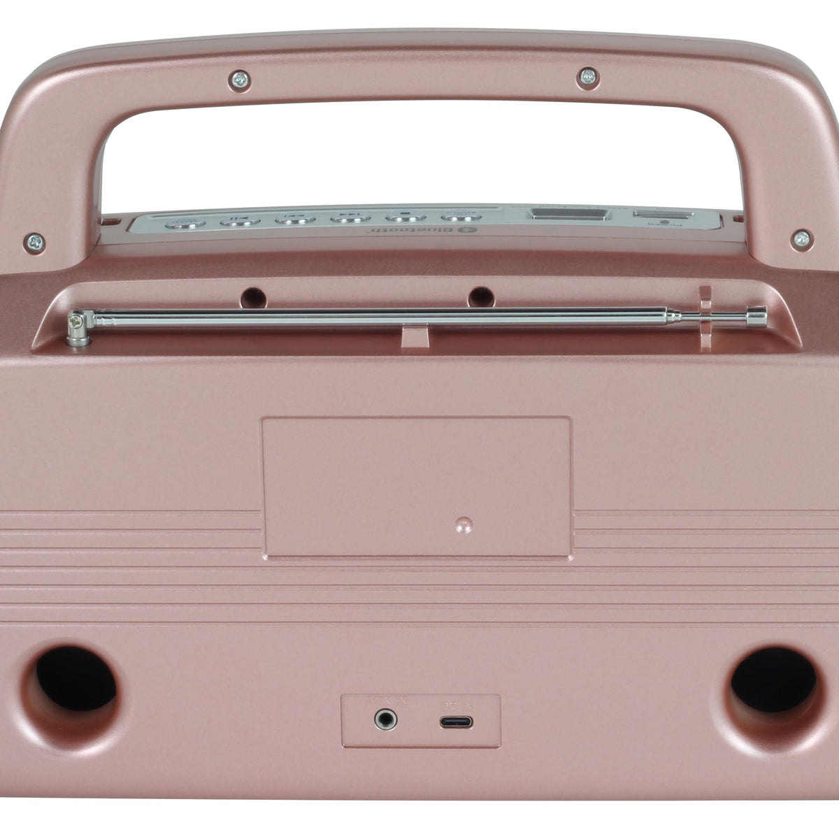Altavoz Bluetooth Studebaker Oro Rosa con Radio AM/FM Portátil y Alta Potencia