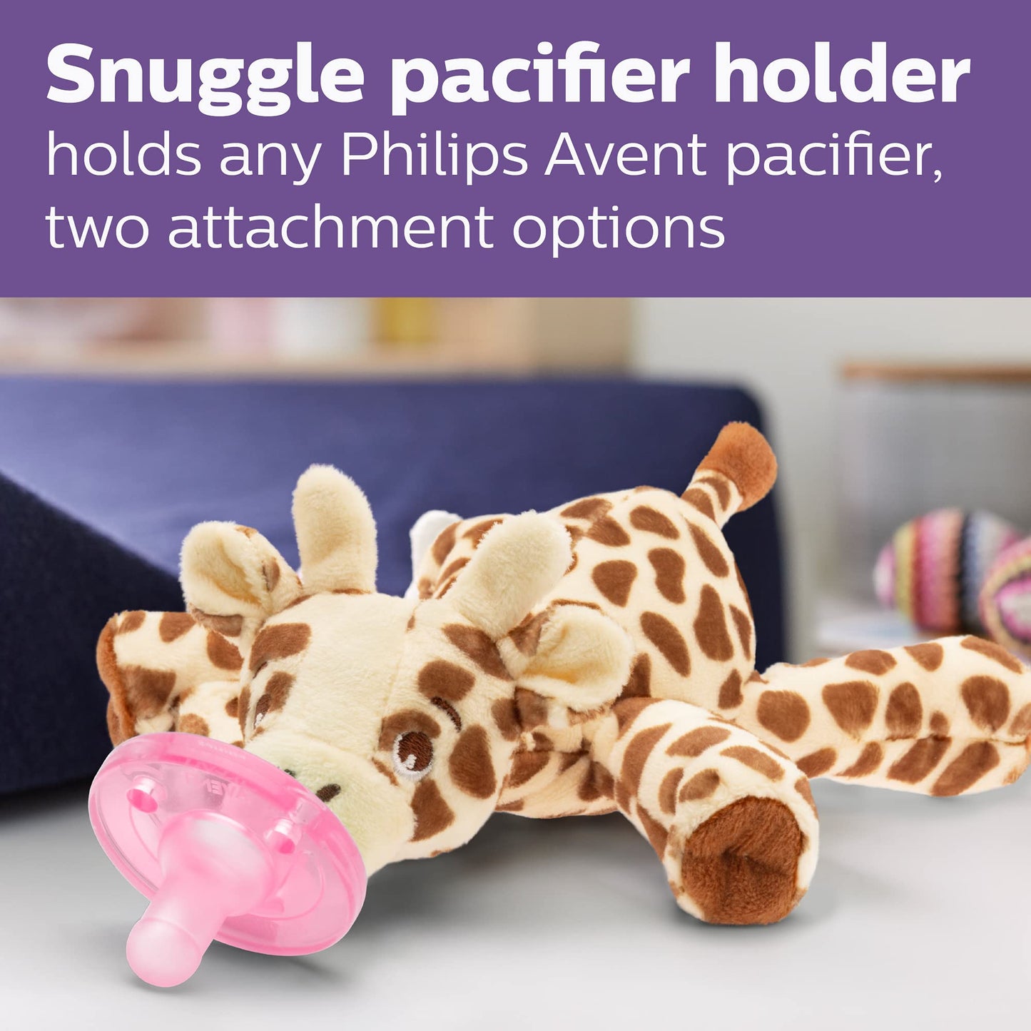 Biberón Natural Philips AVENT Rosa con Pezón de Respuesta Natural, Juego de Regalo para Bebé