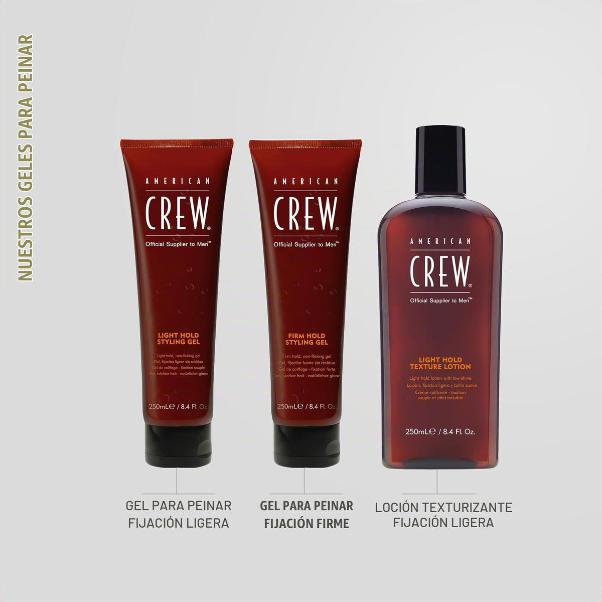 American Crew Firm Hold Styling Gel, 250 Ml