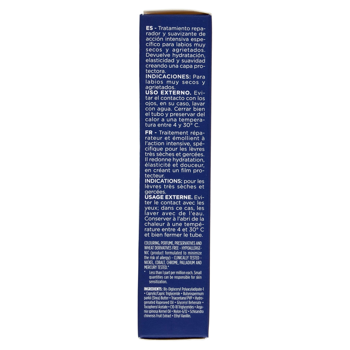 Rilastil Xerolact Bálsamo Labial Reparador con Manteca de Karité 15% para Labios Secos y Agrietados – Piel Sensible – 15 ml