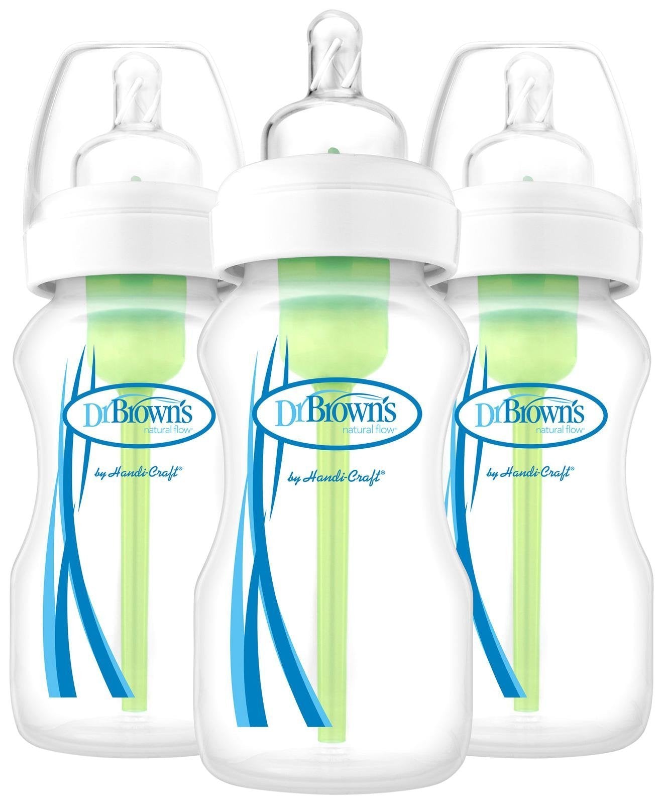 Dr. Brown's Options 9 Ounce Wide Neck Bottles by Dr. Brown's