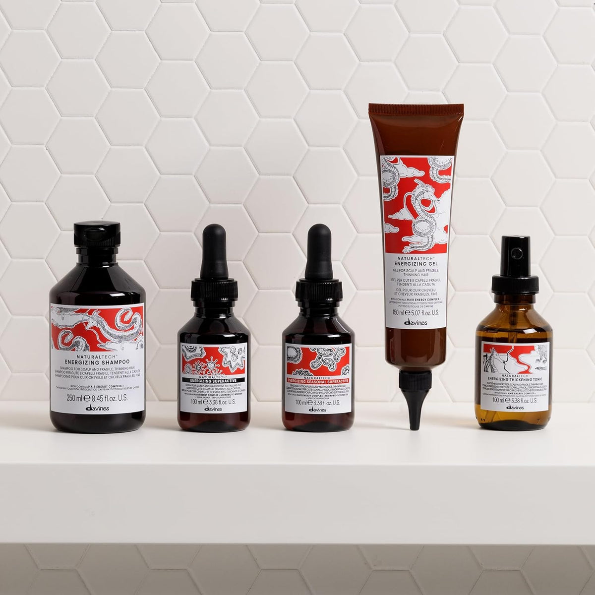 Davines Energizing Shampoo|Shampoo anti caída de cabello|250 ml