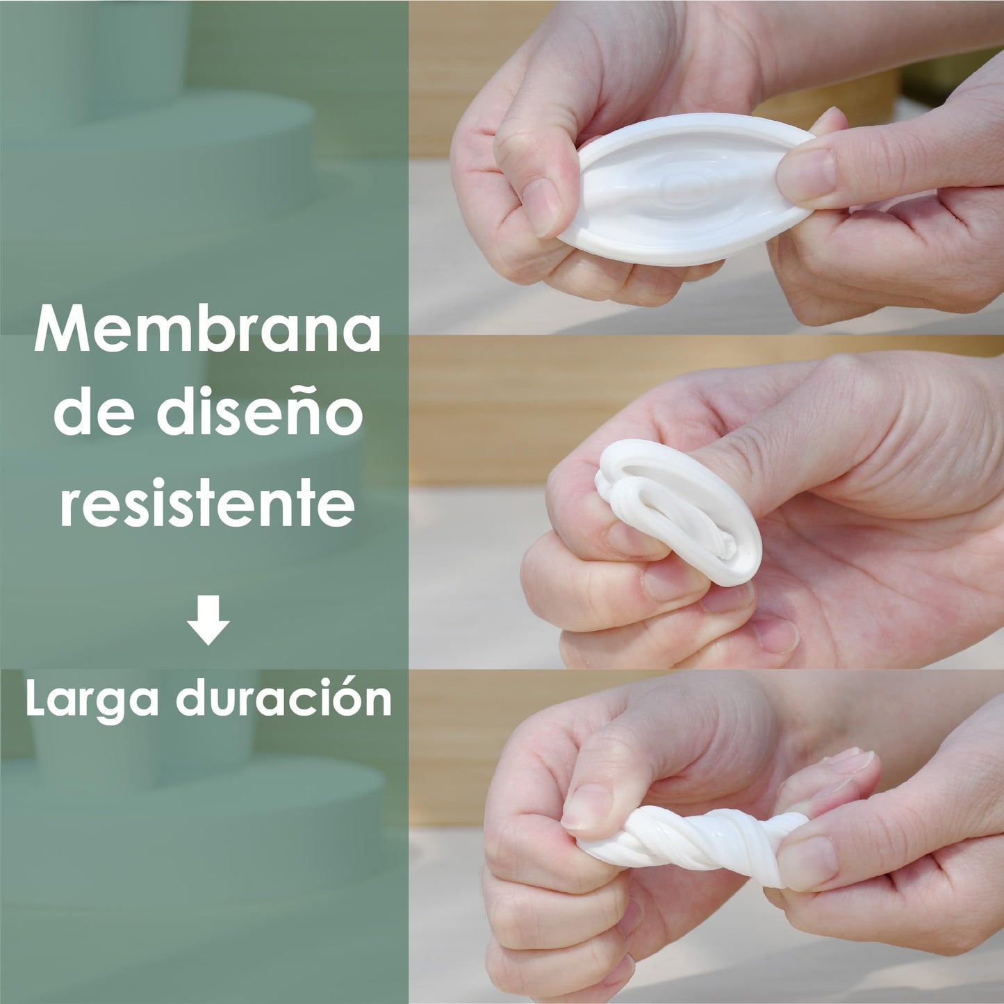 Piezas de repuesto Maymom compatibles con Spectra S1, S2 y Synergy Gold. No son piezas originales de Spectra S2. Reemplazo de válvula tipo pico de pato y membrana de silicona, 6 piezas (blanco).