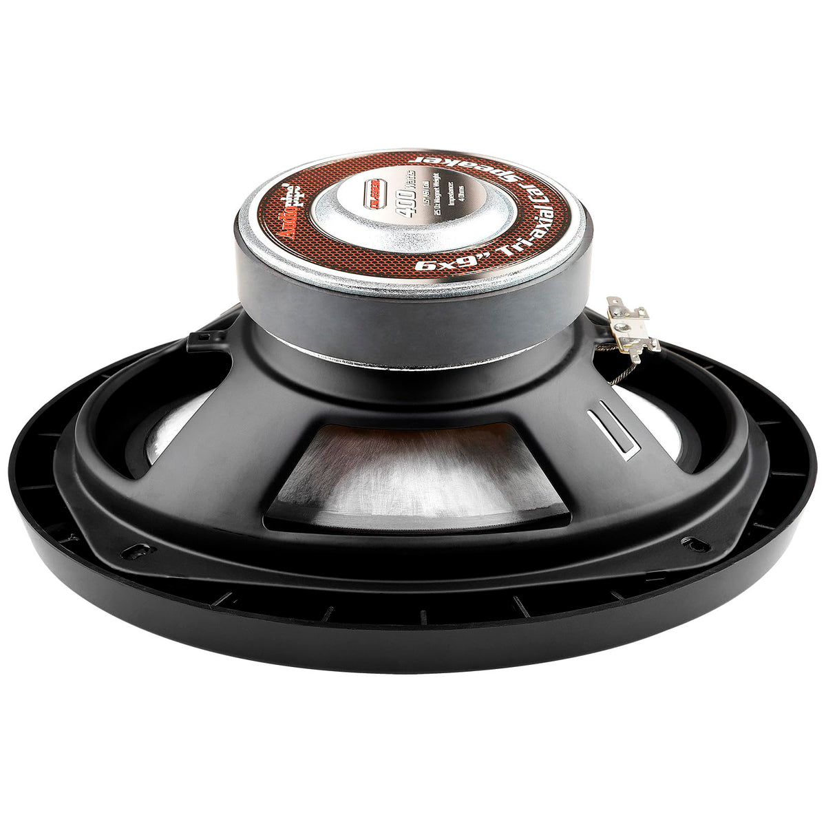 Altavoz Triaxial para Coche Audiopipe Negro Cono de Inyección 3 Vías 400 Vatios