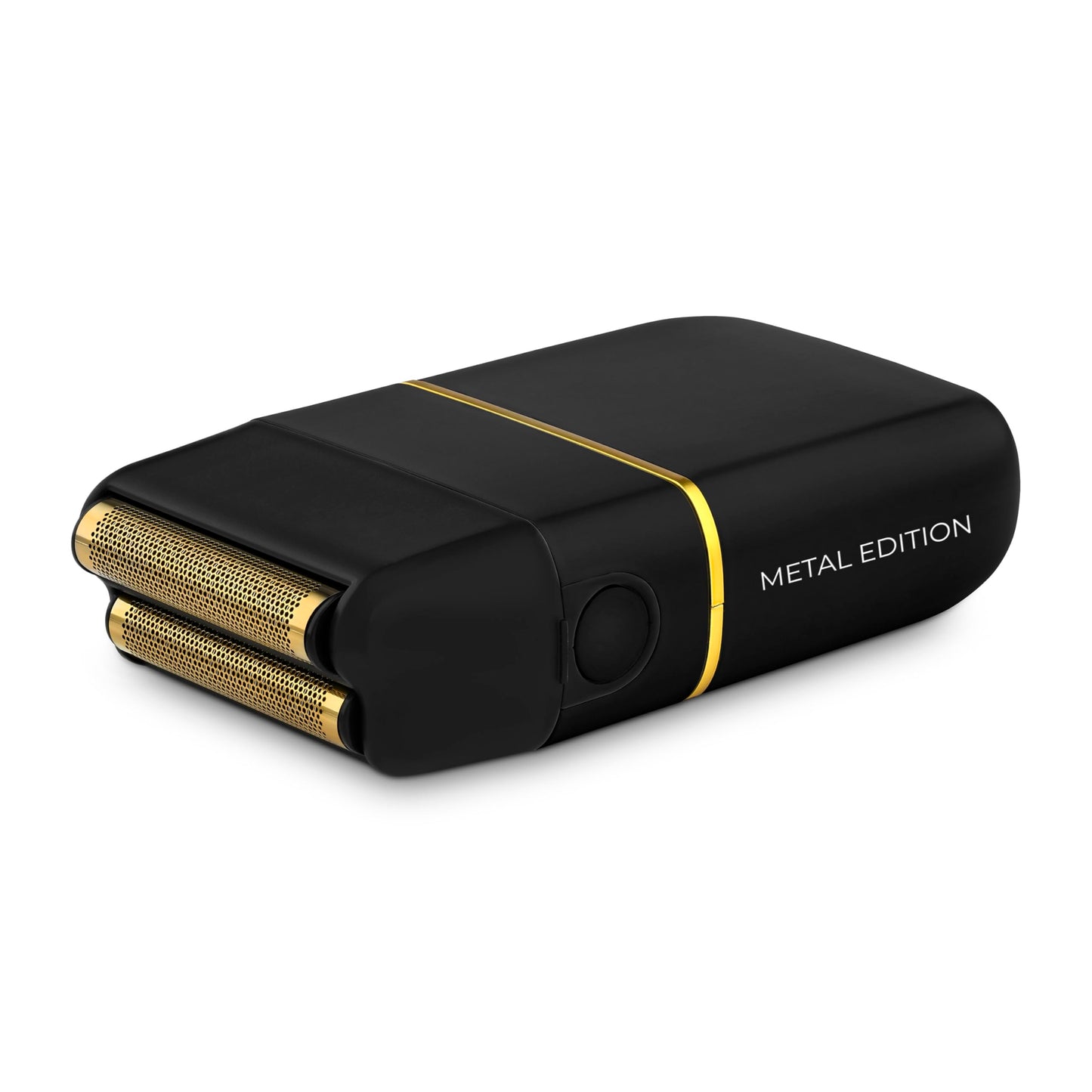 Afeitadora de doble lámina inalámbrica de metal Stylecraft Instinct con motor IN2 Vector, control de torque intuitivo, recargable por USB-C (negro)