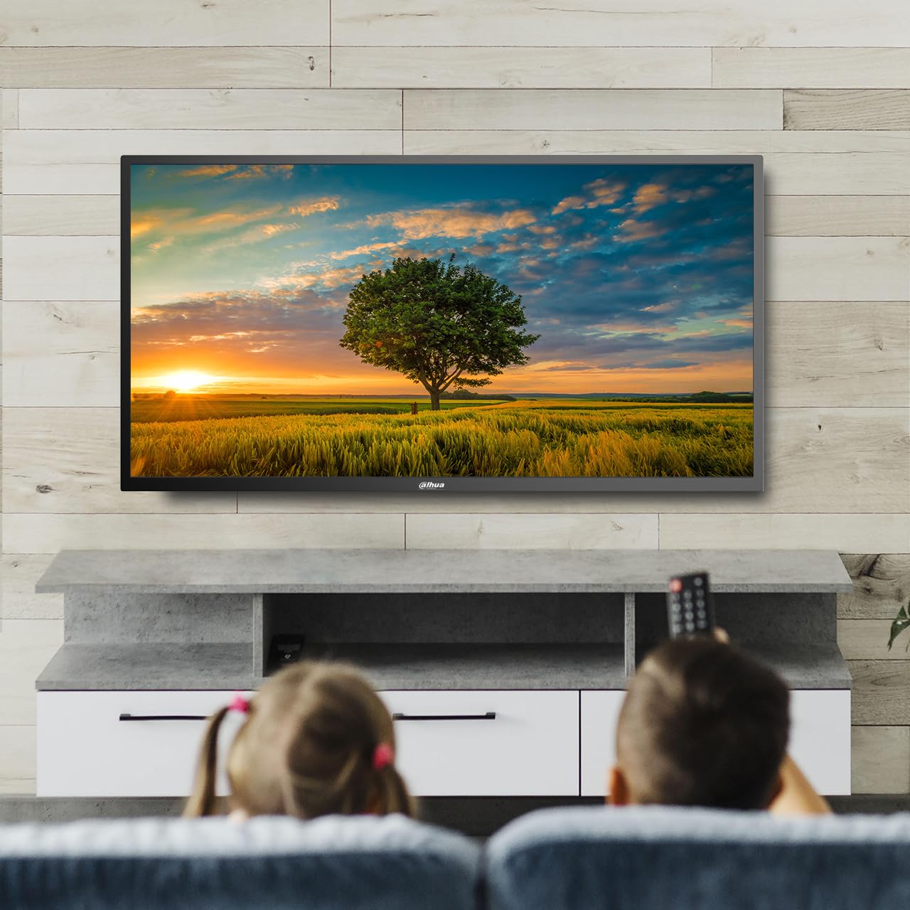 Dahua Smart TV 32” HD Android TV | WiFi | Frameless | Youtube, Netflix y Más | HDMI, USB, Bluetooth | Bajo Consumo Energético | Televisión Inteligente