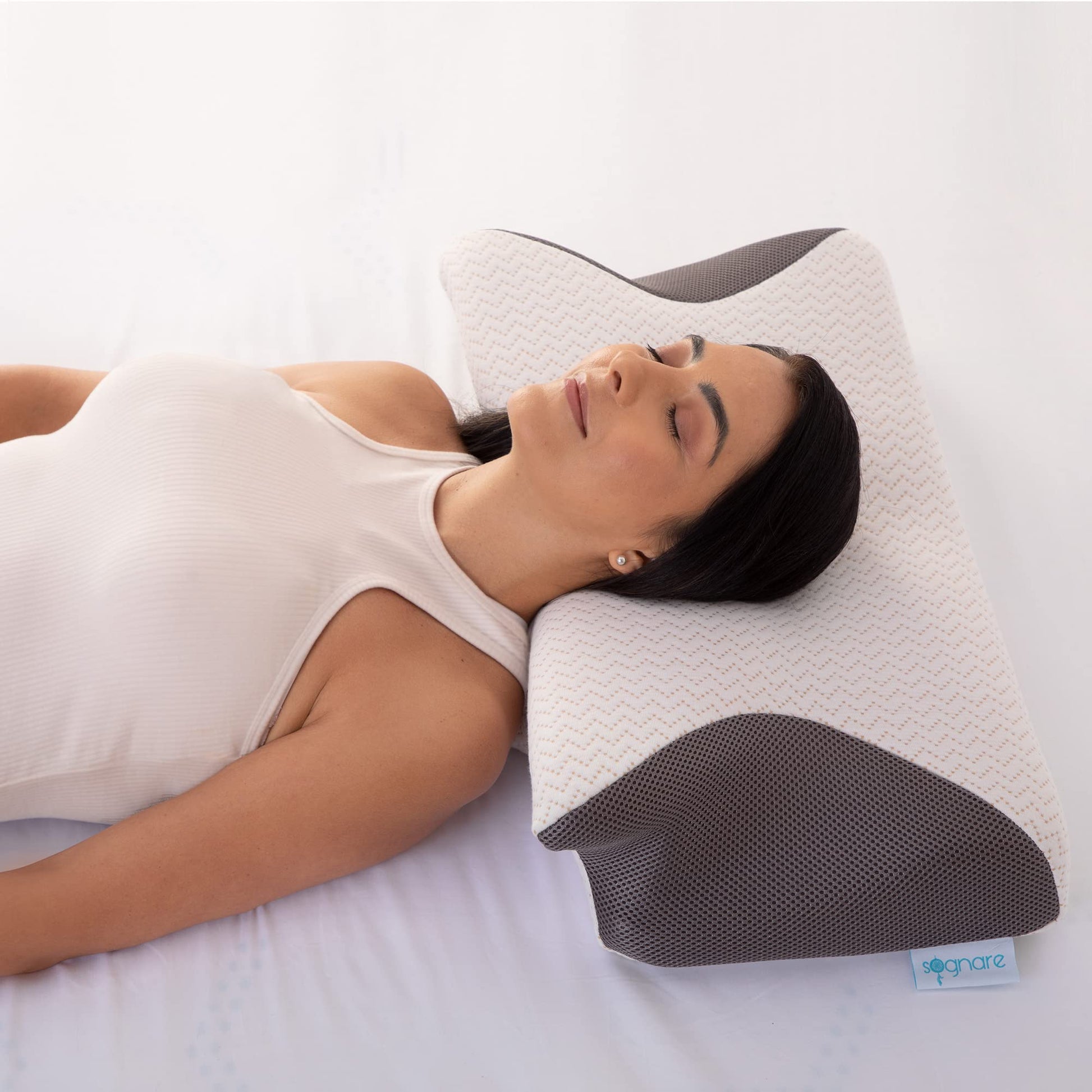 Sognare Almohada Cervicalm Memory Foam, Evita Molestias en Cuello