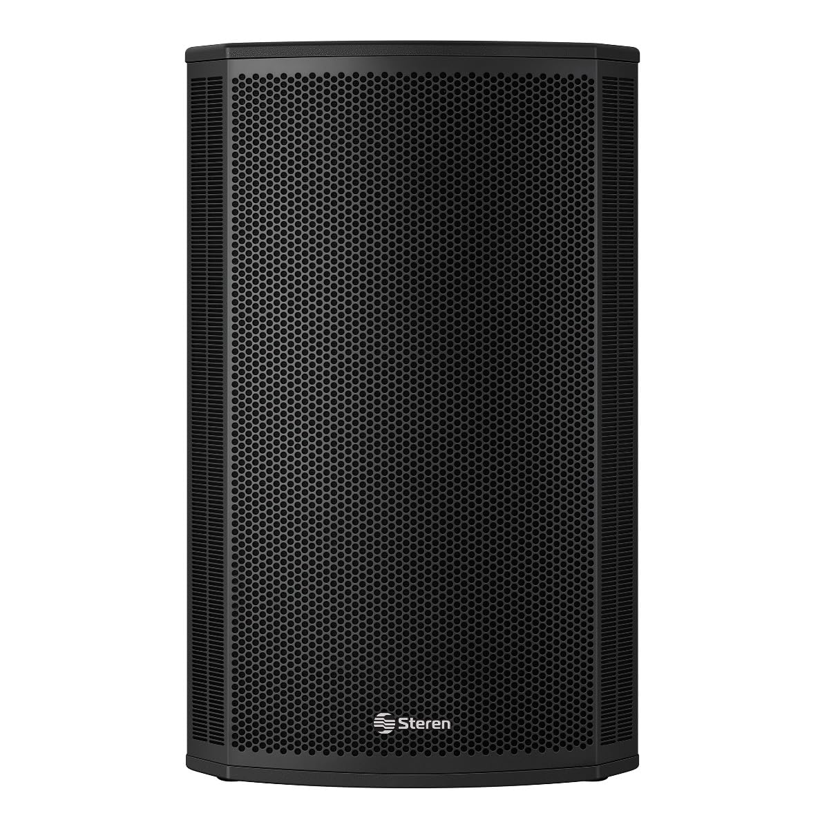 STEREN Bafle de 15" 20,000 W PMPO Profesional Bluetooth* con procesador Digital de Sonido (DSP) y cajón acústico MDF