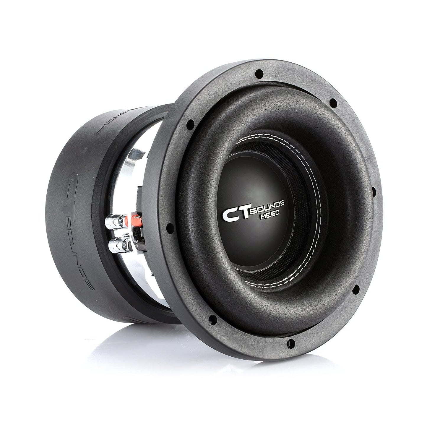 CT Sounds MESO-8-D4 1600 vatios máximo 8 Pulgadas - Subwoofer Dual para Coche de 4 ohmios