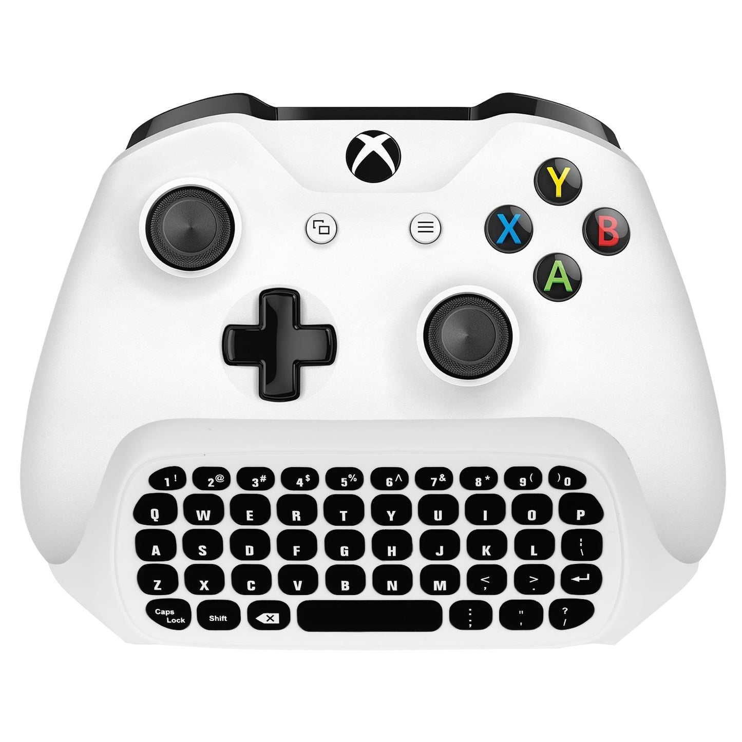 Teclado Gaming MoKo Xbox One Blanco con Retroiluminación Verde para Controlador Xbox One