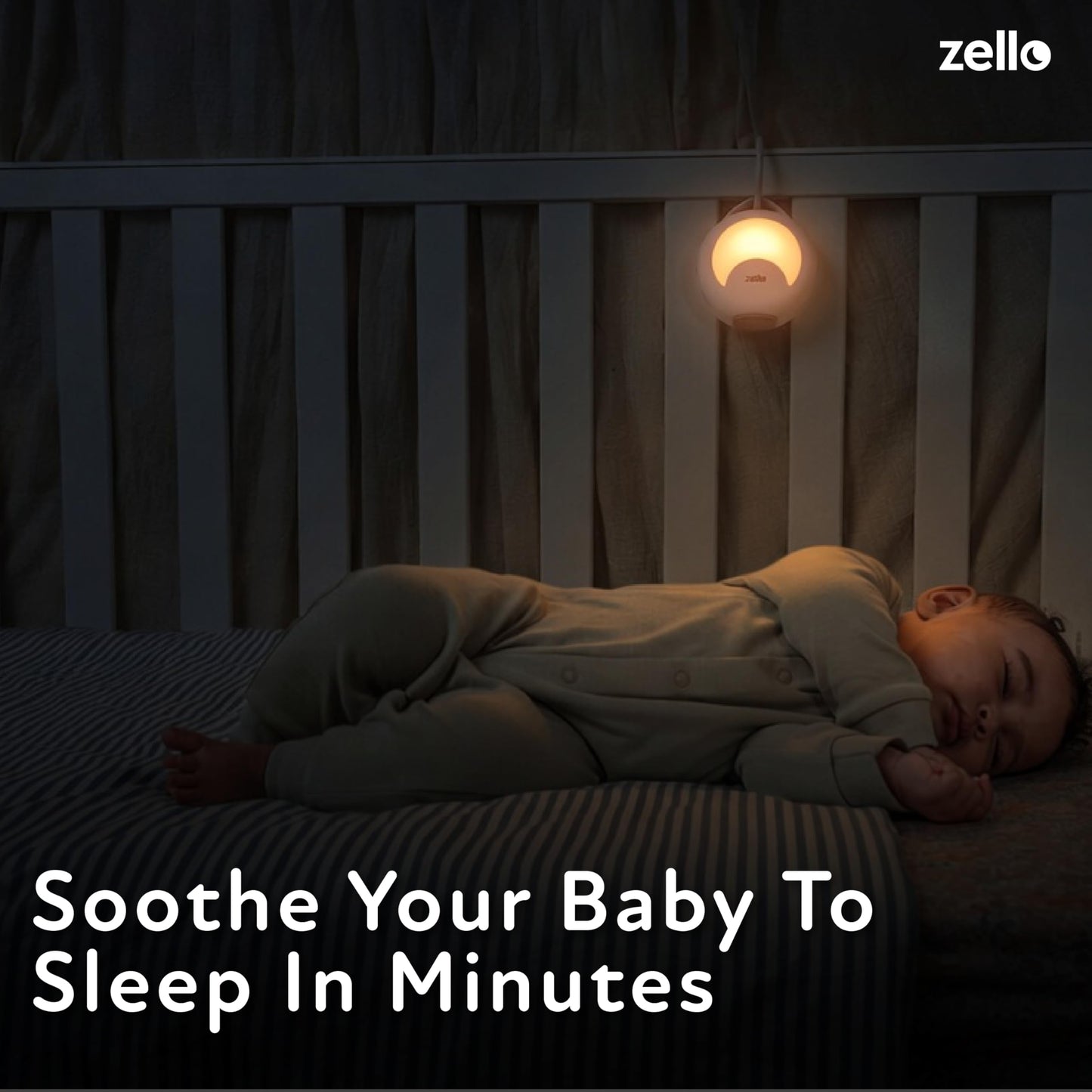 LUMI | YourVoice Portable White Noise Machine | Record Your Own Voice | 30 Soothing Sounds | 7 Colour Moon Night Light | Sleep Timer | USB Rechargeable | Baby Sleep Aid | Sleep Sound Machine