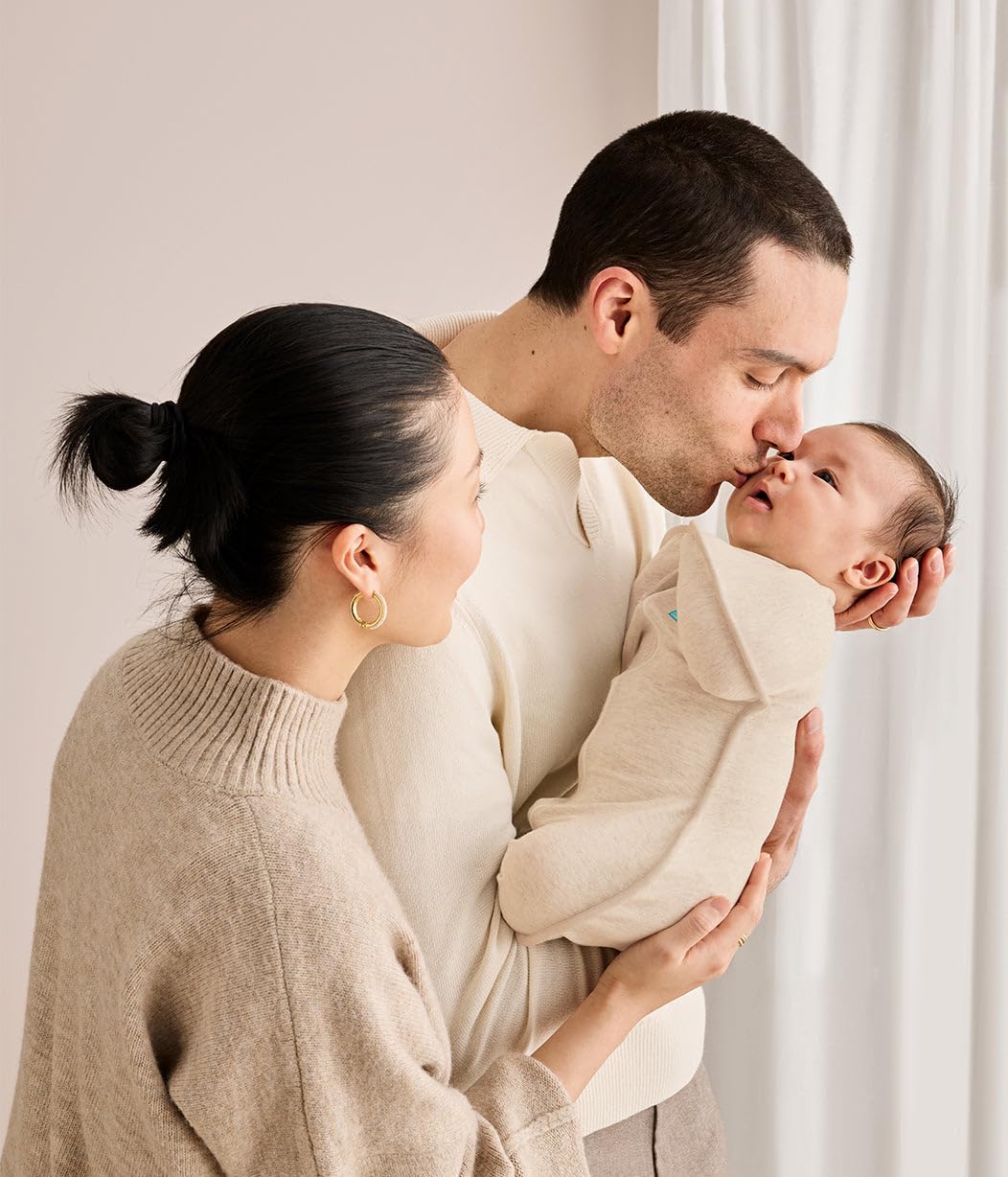 Love to Dream Swaddle UP, saco de dormir de 0 a 3 meses, autorelajante, mejora el sueño, ajuste ceñido ayuda a calmar el reflejo de sobresalto, esenciales para bebé imprescindibles para recién nacidos