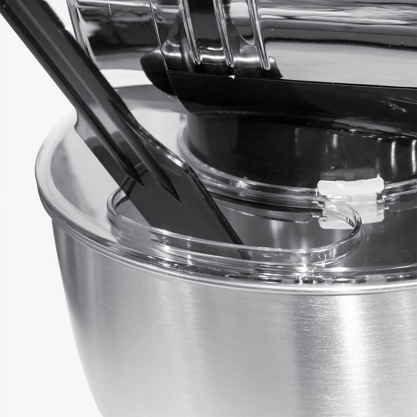 HotSpot Z569 Batidora De Pedestal Profesional 800w Bowl Acero Inoxidable 4 Litros Mezclador Eléctrico Hogar Cocina Repostería