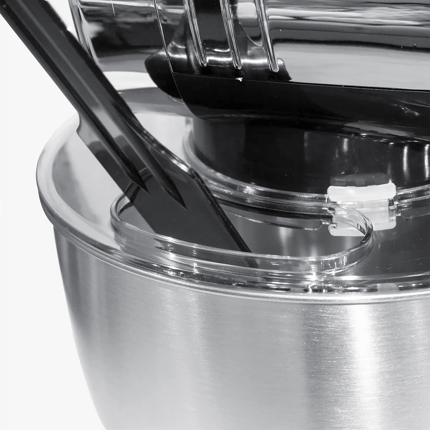 HotSpot Z569 Batidora De Pedestal Profesional 800w Bowl Acero Inoxidable 4 Litros Mezclador Eléctrico Hogar Cocina Repostería
