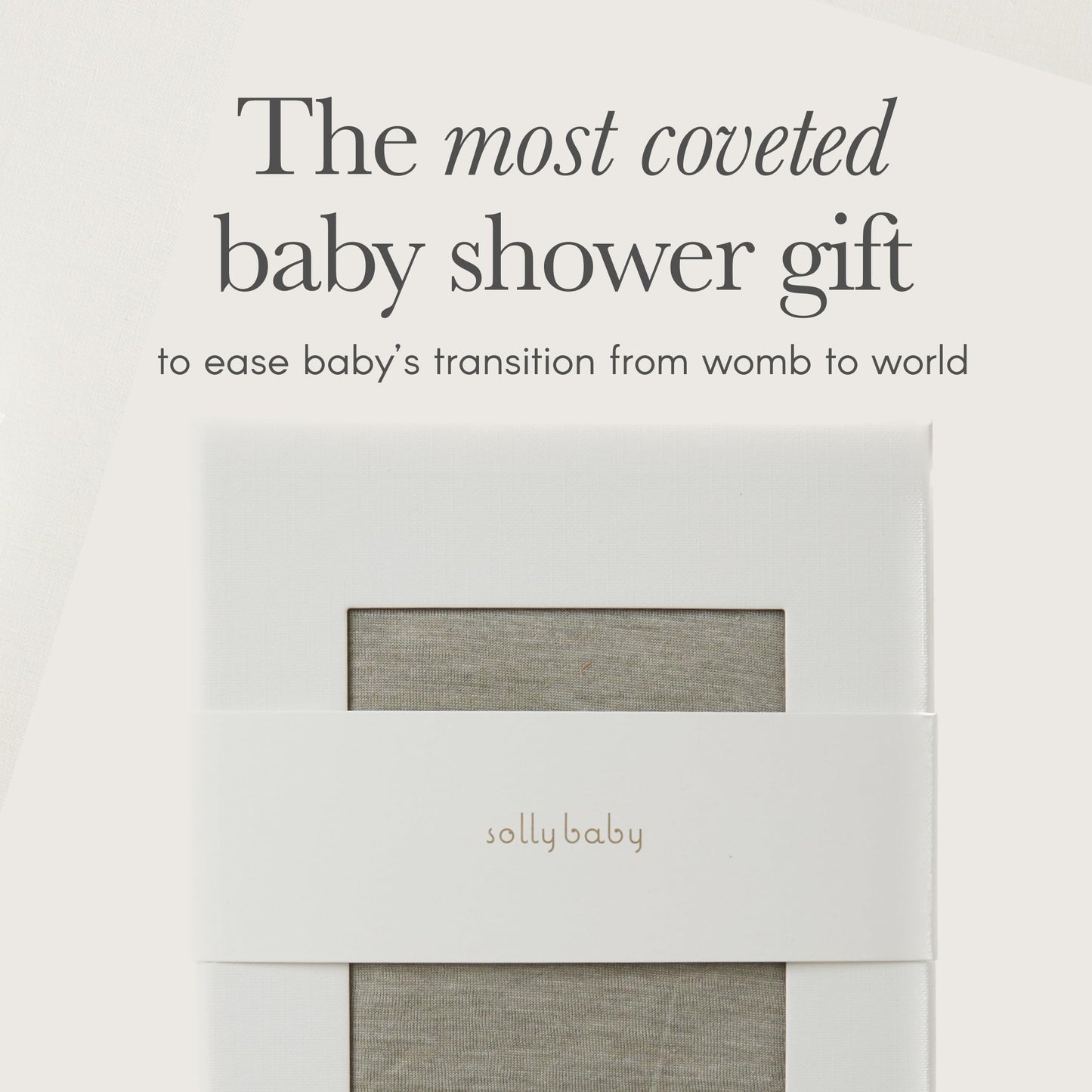 Portabebés Solly Baby Espelta Suave y Ligero para Recién Nacidos y Niños Pequeños