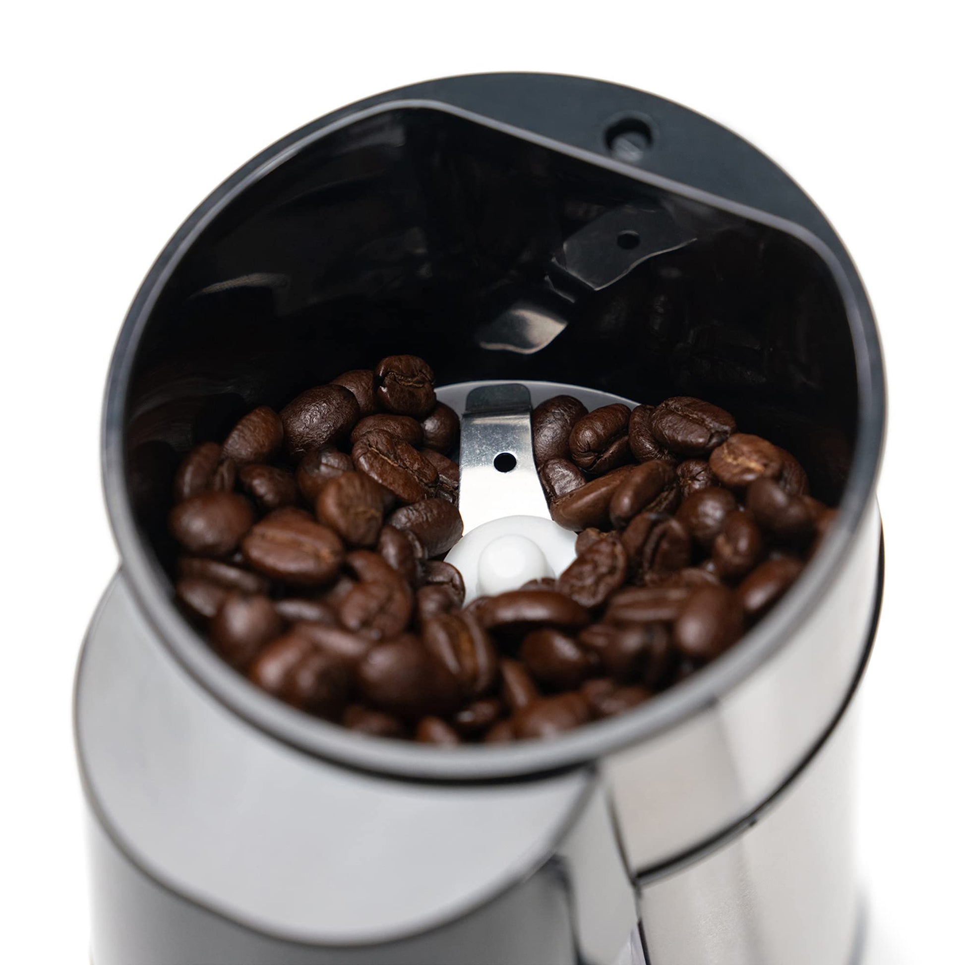 Molino de Café y Especias MasterChef Hukën Acero Inoxidable Motor 150W Ideal para Molido Perfecto