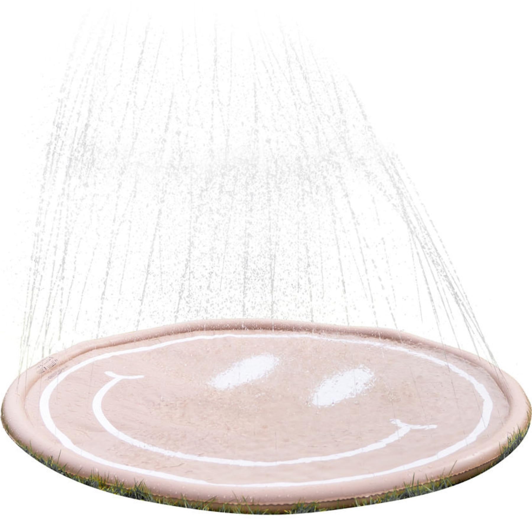 Bouncee Splash Pad Rociador para niños – Mini piscina exterior de 68 pulgadas para bebés y niños pequeños – Almohadilla para salpicaduras para niños de 4 a 8 años – Juguetes inflables al aire última