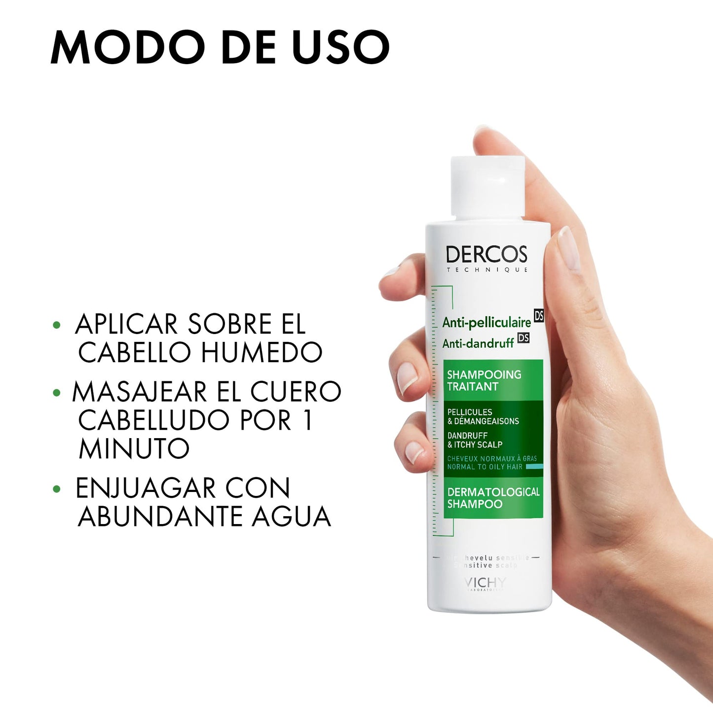Shampoo Dercos VICHY Grasa para Cabello Normal o Graso