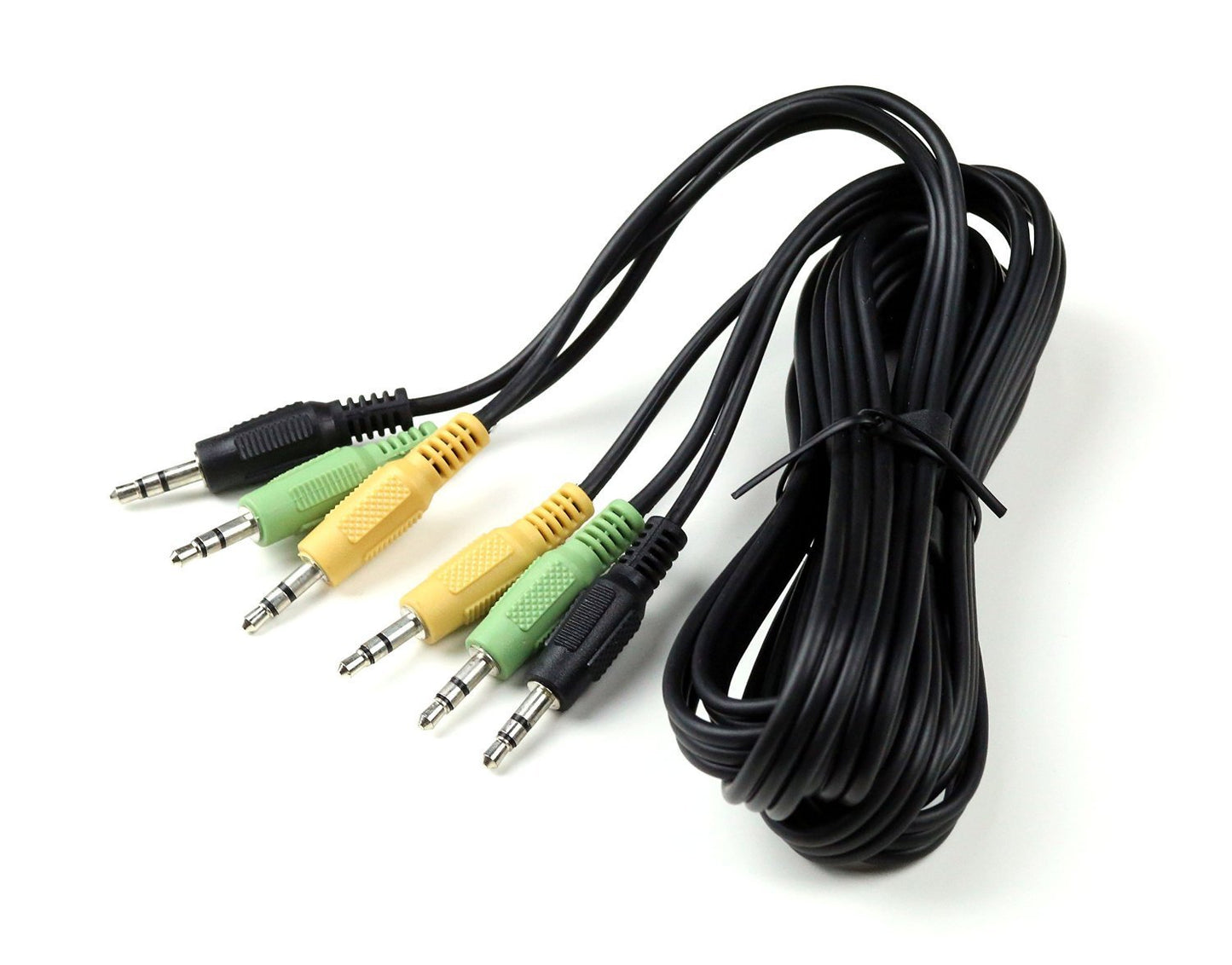 summitlink Cable de audio 3 A 3 minijack codificados para altavoces de 5.1 canales Logitech computad