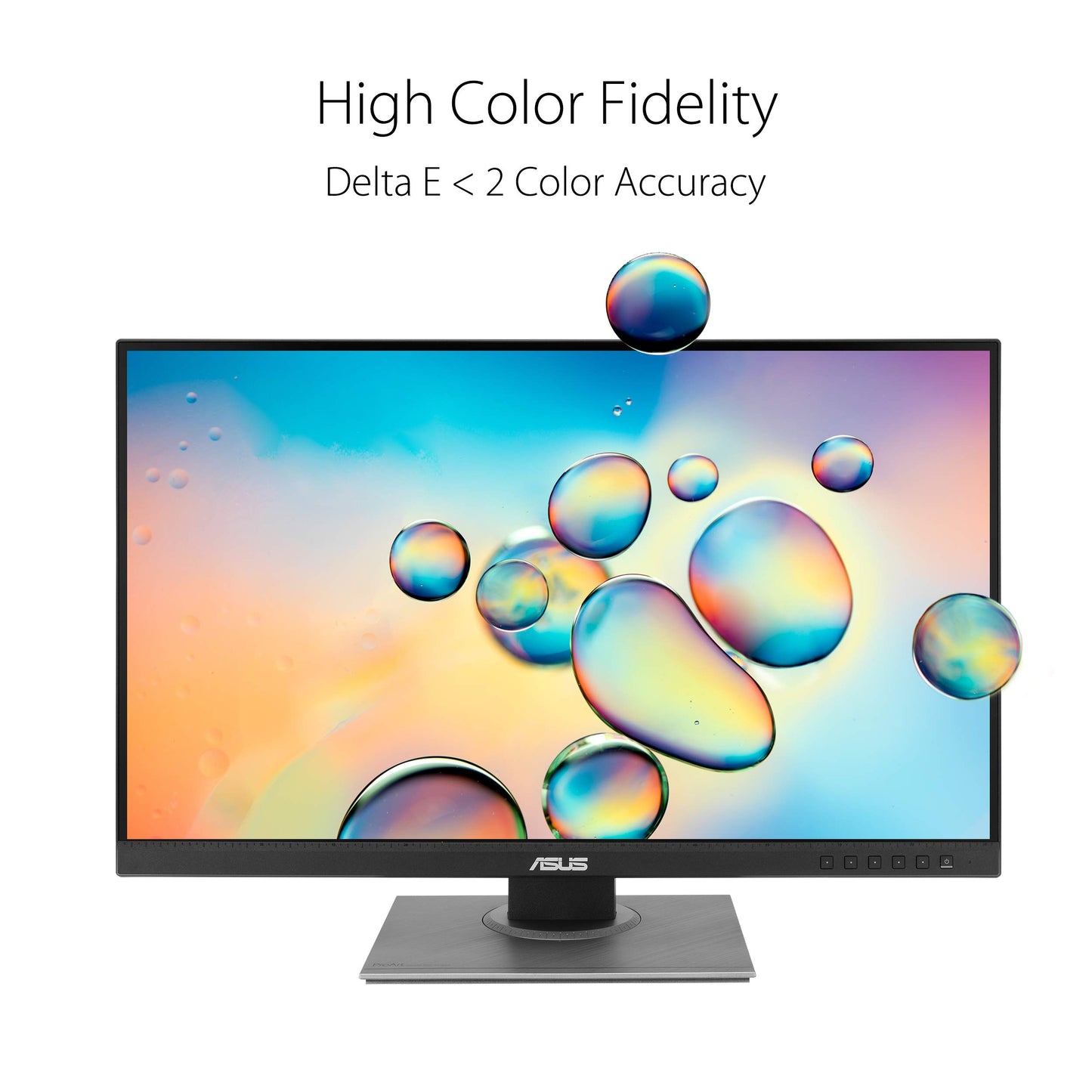 Asus Monitor ProArt 27" PA278QV, WQHD (100% sRGB, IPS, DisplayPort, HDMI, DVI-D, Mini DP, Verificado por Calman, Eye Care, pivote de inclinación, altura ajustable)