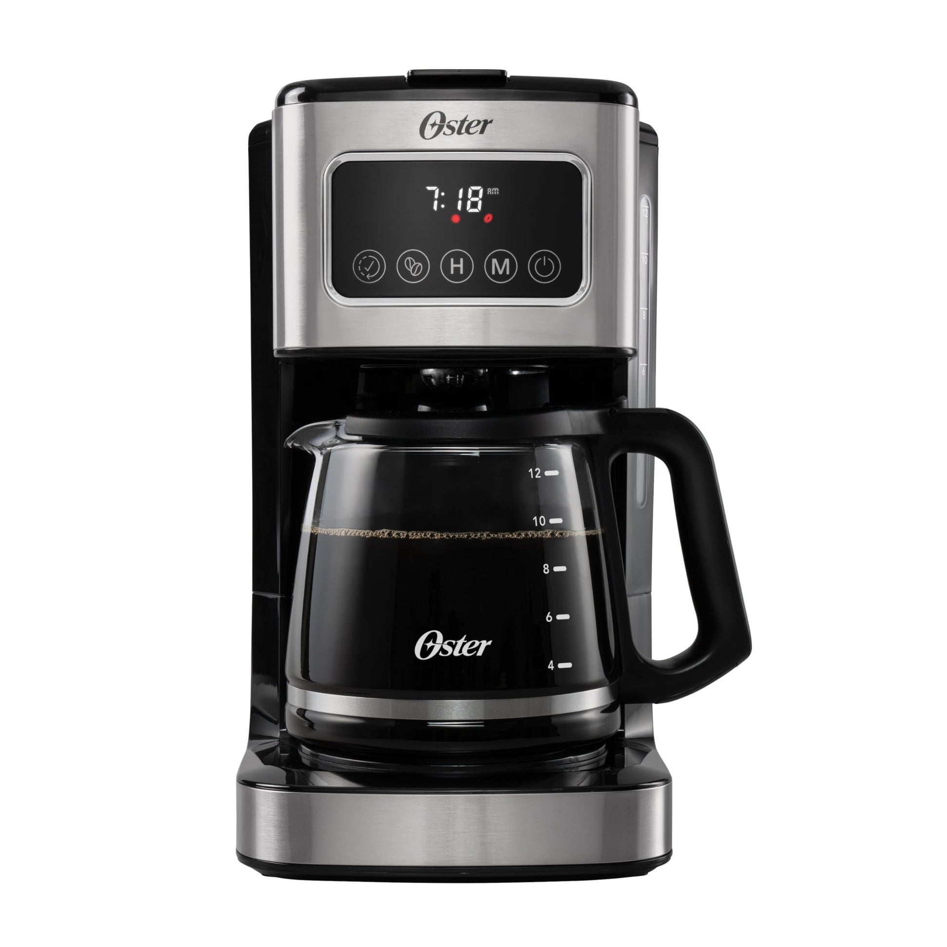 Cafetera de Goteo Programable Oster Negra con Pantalla Táctil