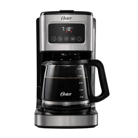 Cafetera de Goteo Programable Oster Negra con Pantalla Táctil