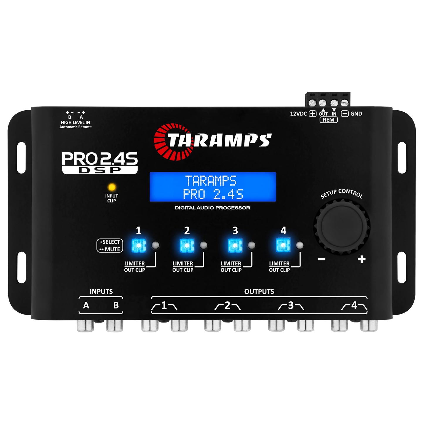 Taramps Pro 2.4S Ecualizador de procesador de audio digital