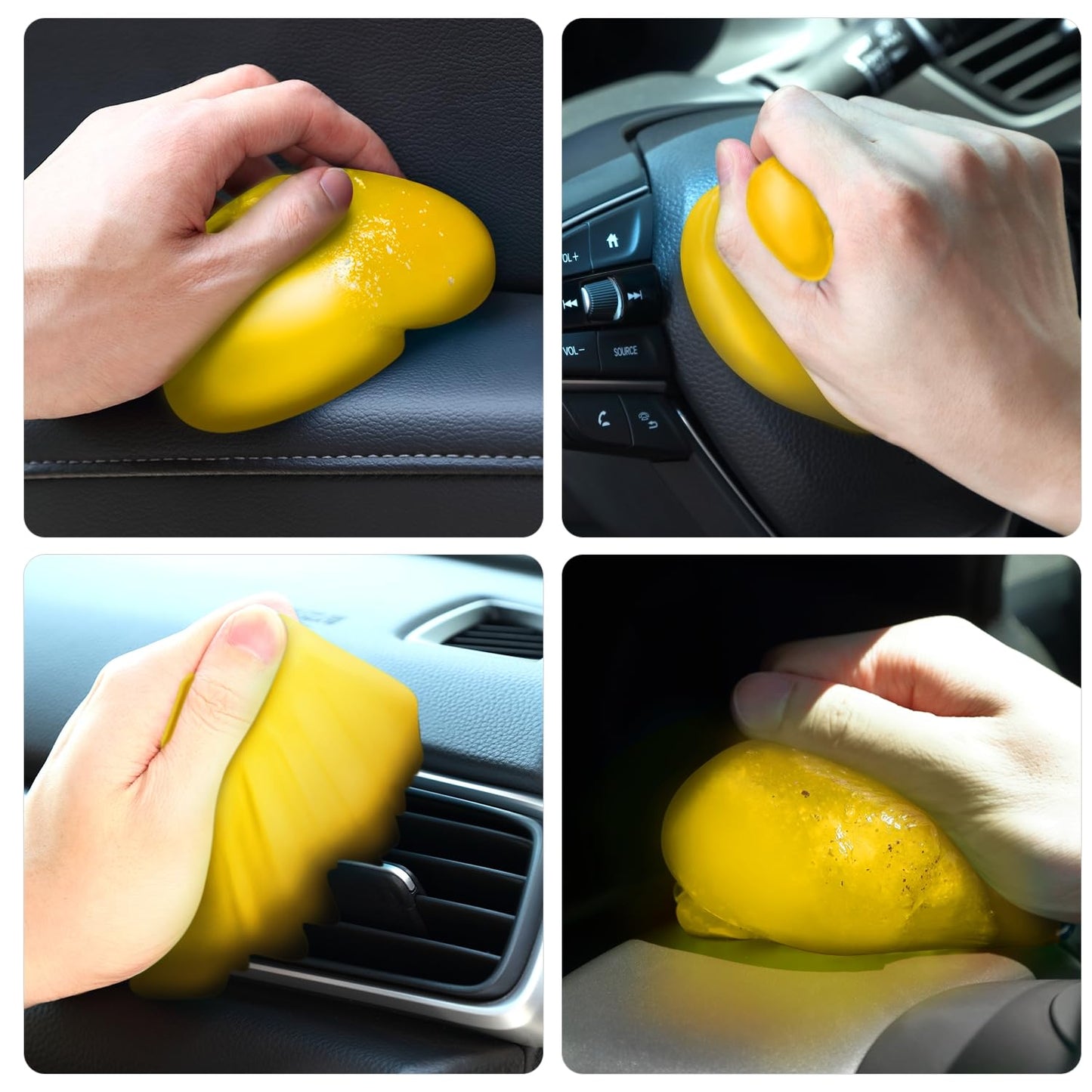 Herramienta Universal DNA Motoring Amarilla para Limpieza de Coches y Electrónica