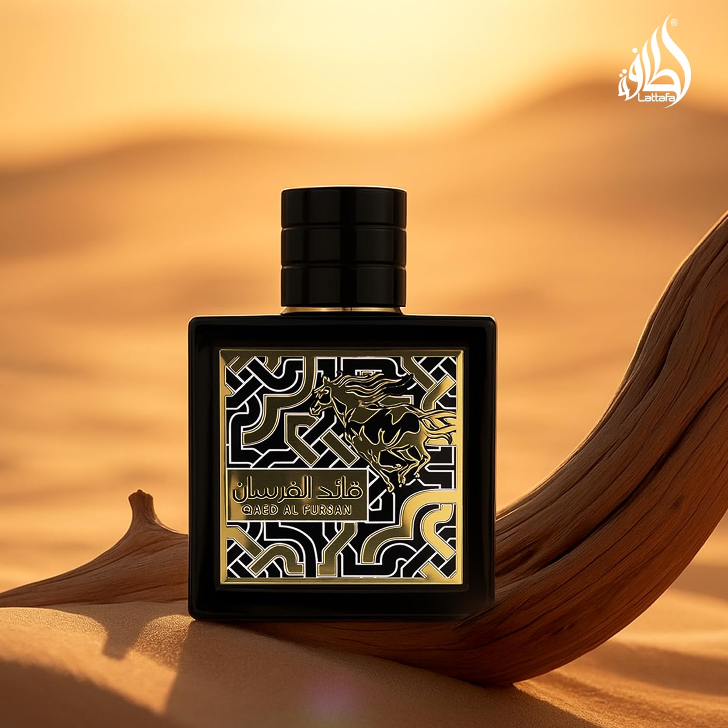 Lattafa Qaed Al Fursan for Unisex Eau de Parfum Spray, 3.0 Ounce