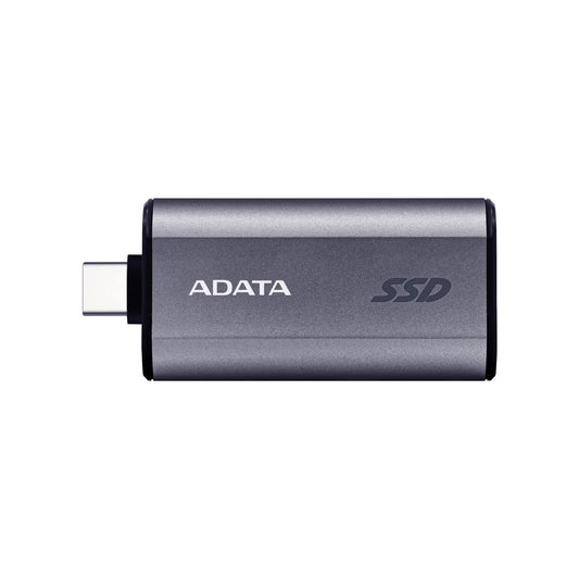Disco SSD Portátil ADATA SC750 Negro Titanio Alta Velocidad USB 3.2 2000 GB