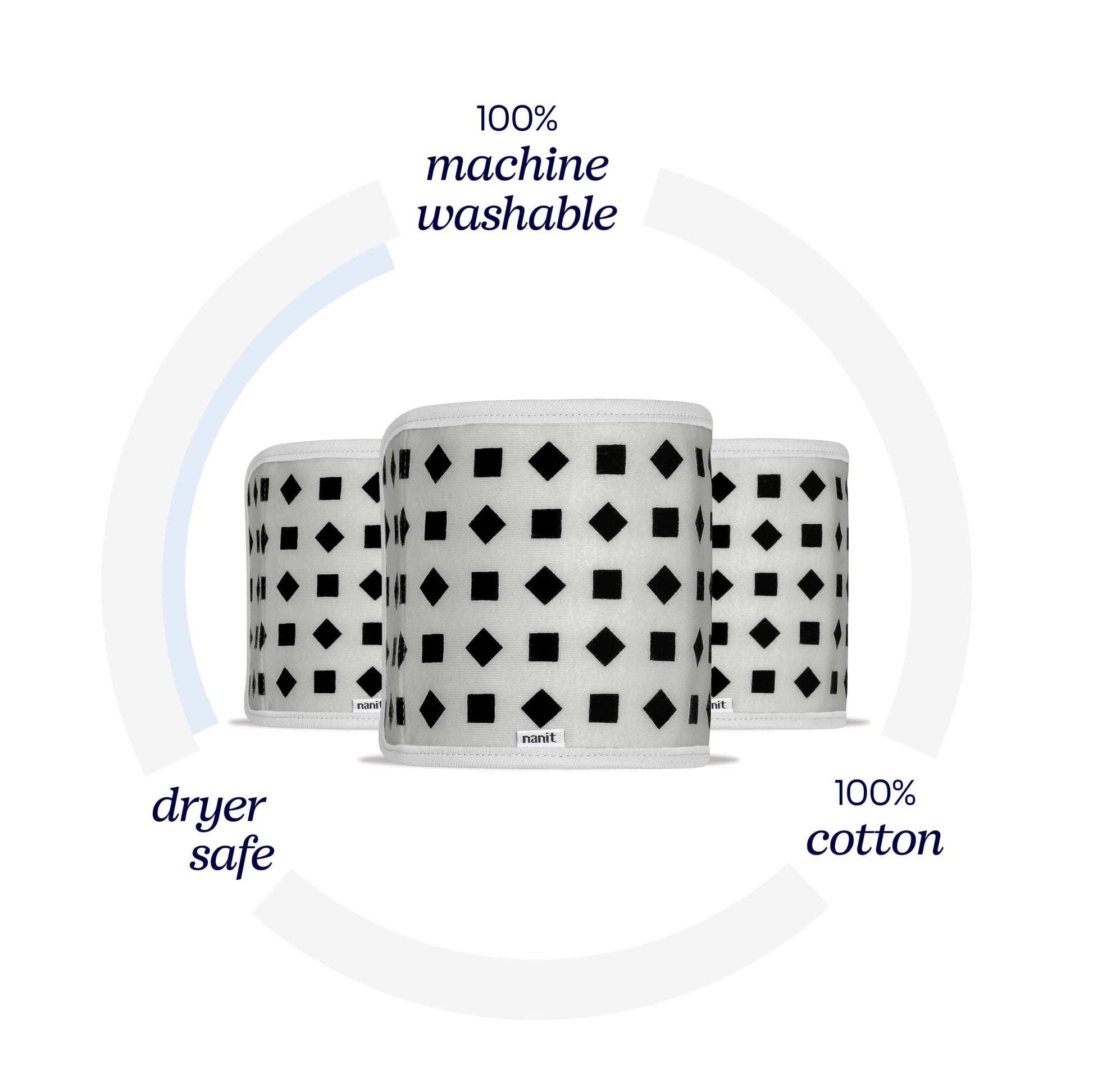 Bandas para Respirar Nanit Blanco Tamaño S para Monitor de Bebé Nanit Pro