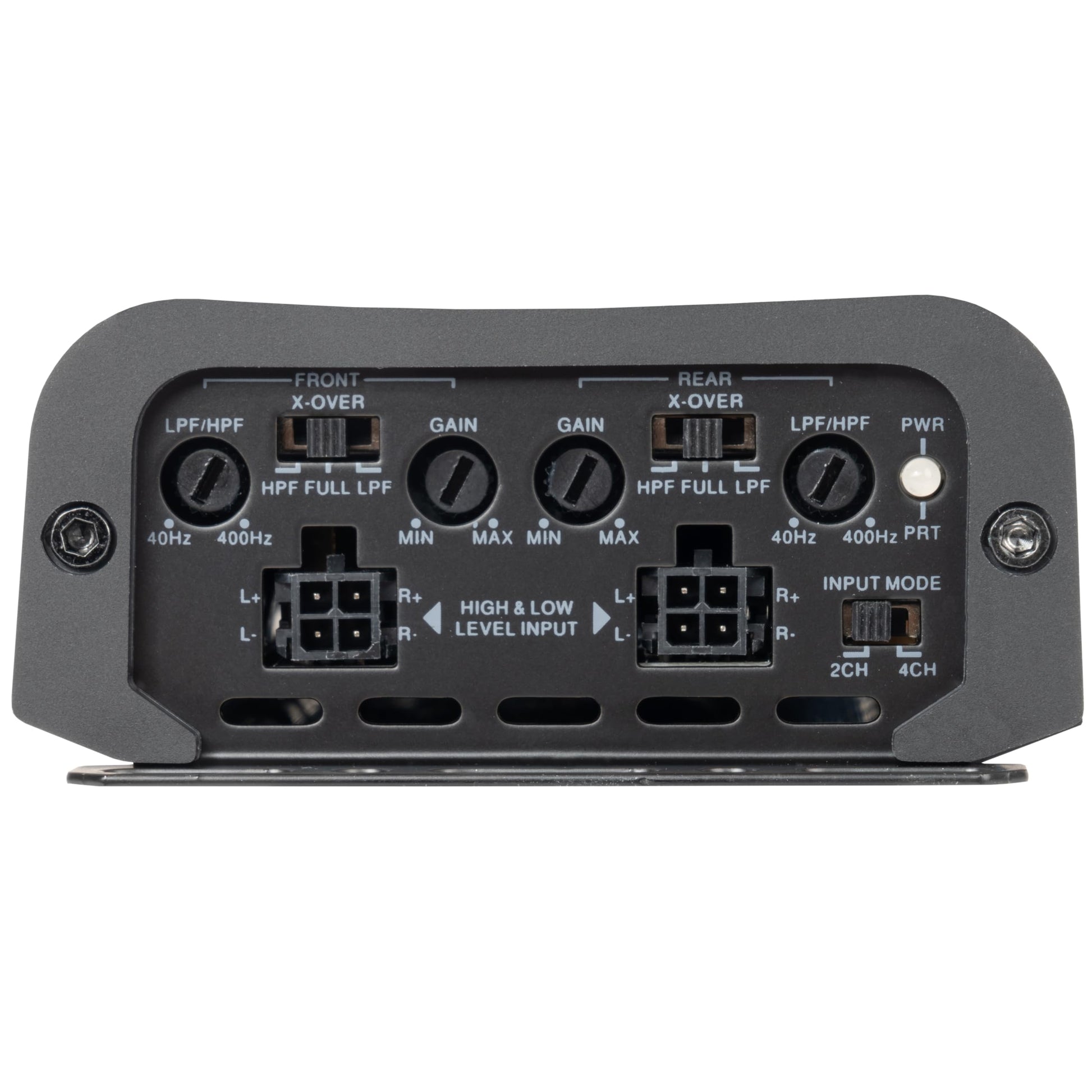 Amplificador Micro de 4 Canales NVX VADM4 400W RMS Clase D para Automóvil/Marino/Deportes Motorizados