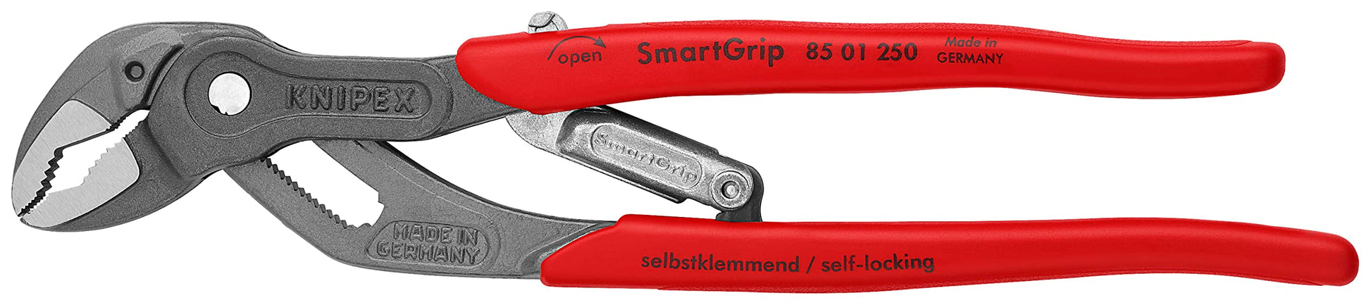 KNIPEX 85 01 250 SmartGrip® Pinza de extensión automática acabado pavonado 250 mm