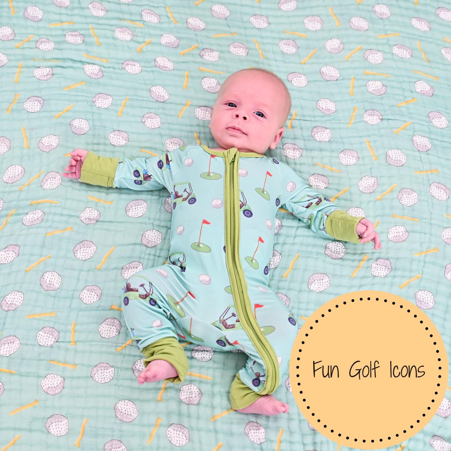 LollyBanks Manta Envolvente 100% Algodón, Mantas Envolventes de Muselina Suave, 47 x 47 pulgadas, Mantas Envolventes para Bebés para Niños y Niñas, Manta Ligera para Bebé, Artículos Esenciales para