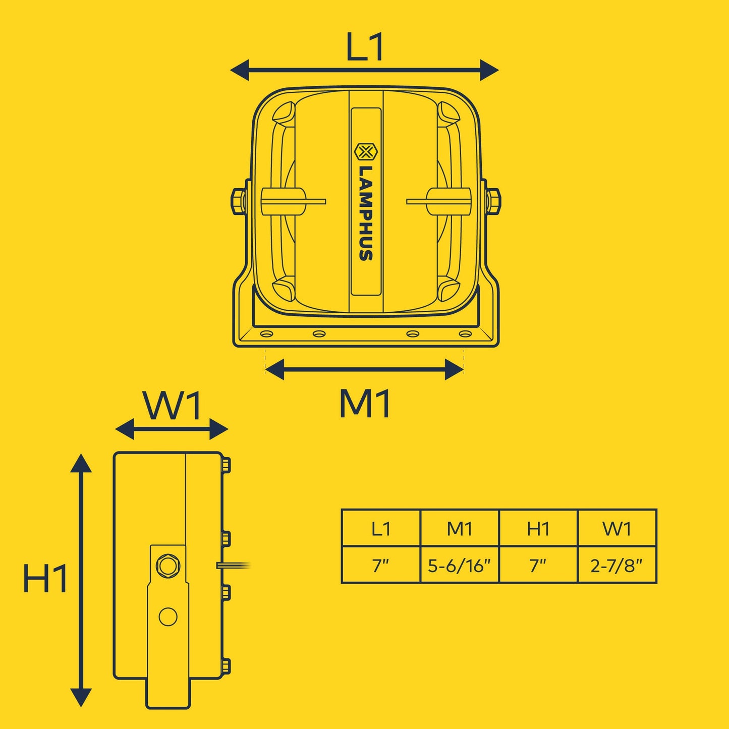 LAMPHUS SoundAlert - Kit de amplificador de bocina de aire de policía de 100 W [altavoz compacto de 120 a 130 dB] [control manual o bybas] [fusible de 10 A protegido] Bocina de aire electrónica para