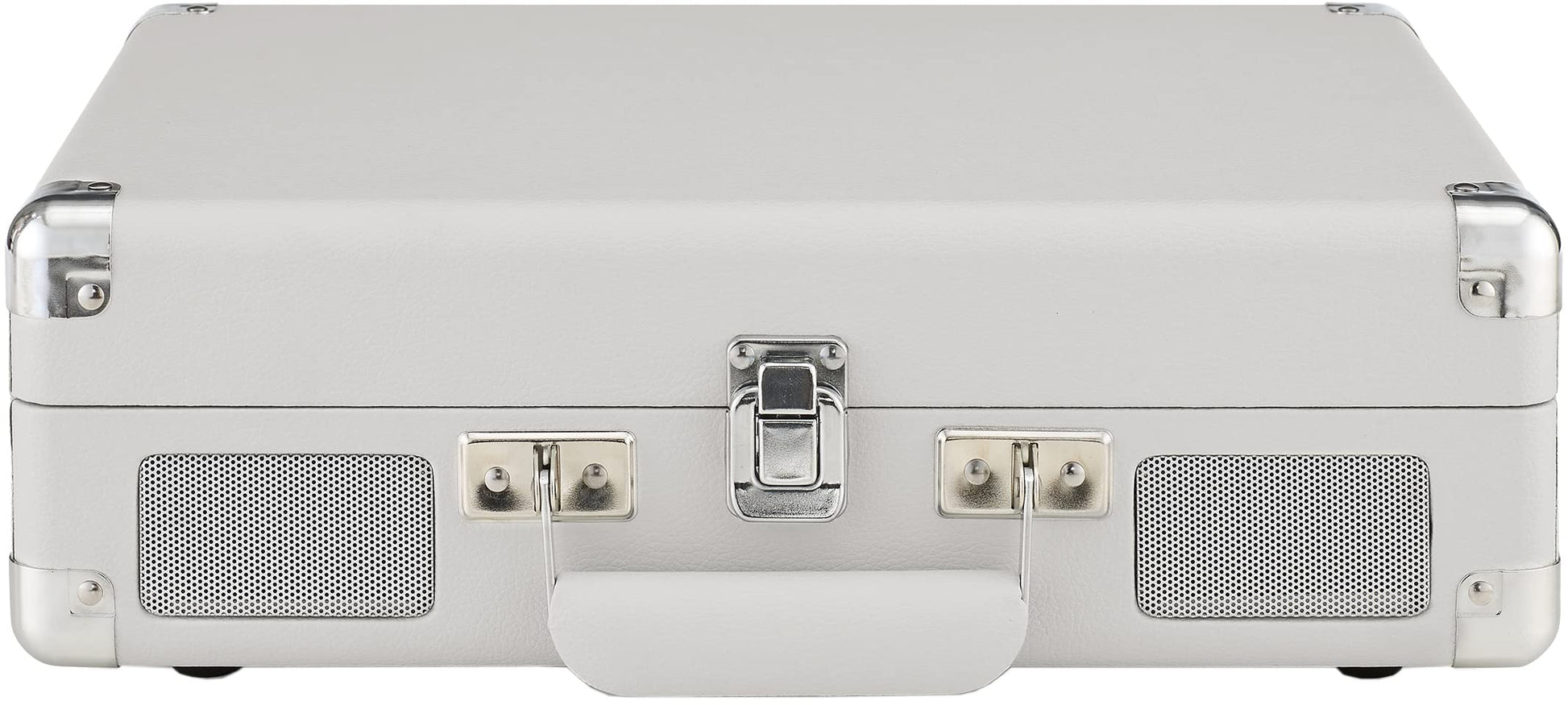 Crosley CR8005F-WS Cruiser Plus Vintage 3-Speed Bluetooth in/out Suitcase Turntable, White Sand