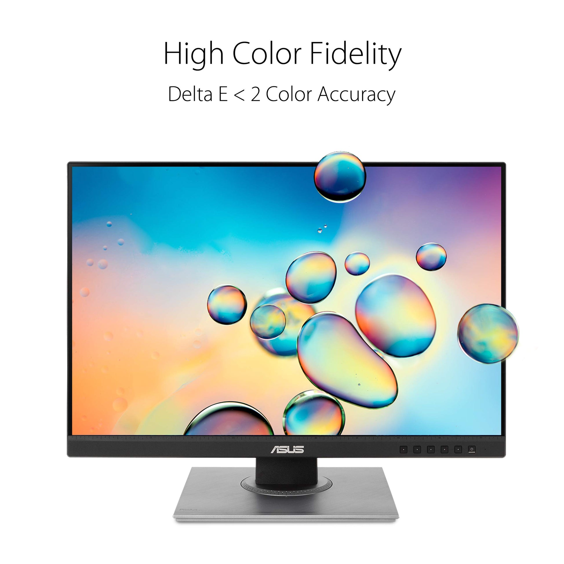 Asus Monitor profesional 24.1" ProArt PA278QV, animación, edición de vídeo y fotografía, IPS, 2K, precisión de color, precalibrado de fabrica para una precisión de color