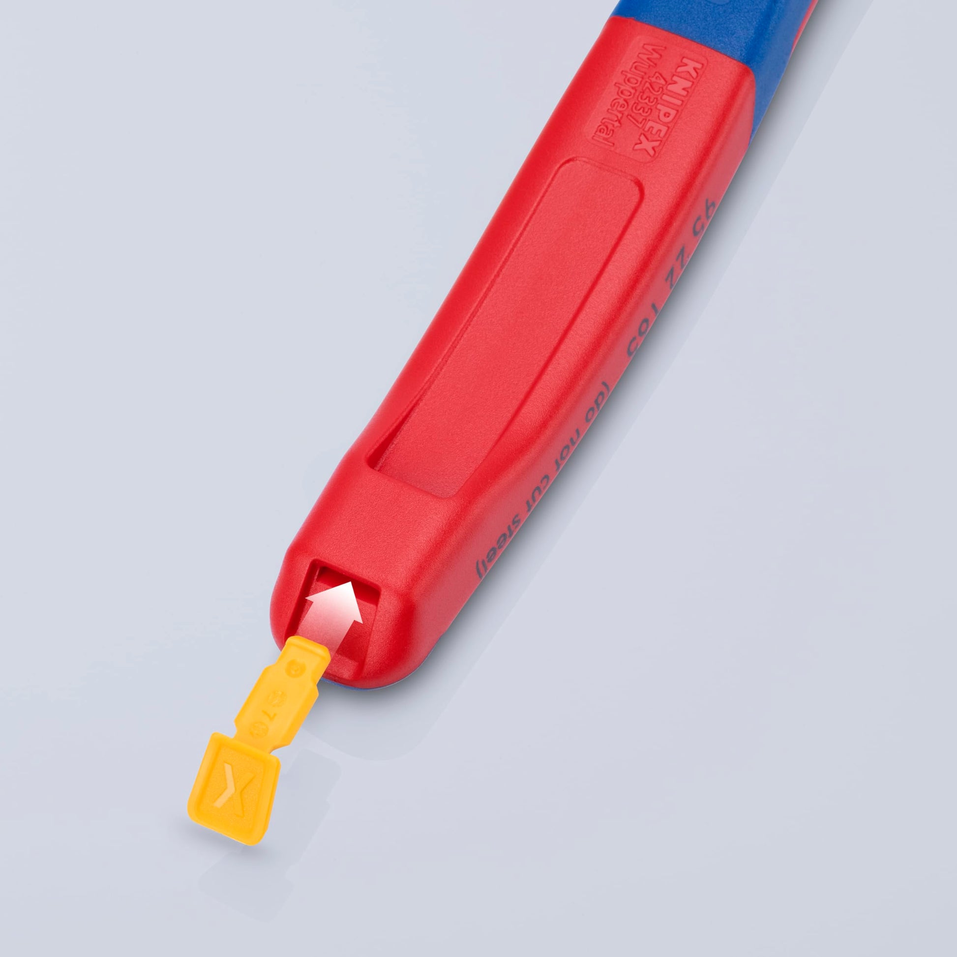 Knipex Alicates combinados de alto apalancamiento de 9 pulgadas, agarre cómodo