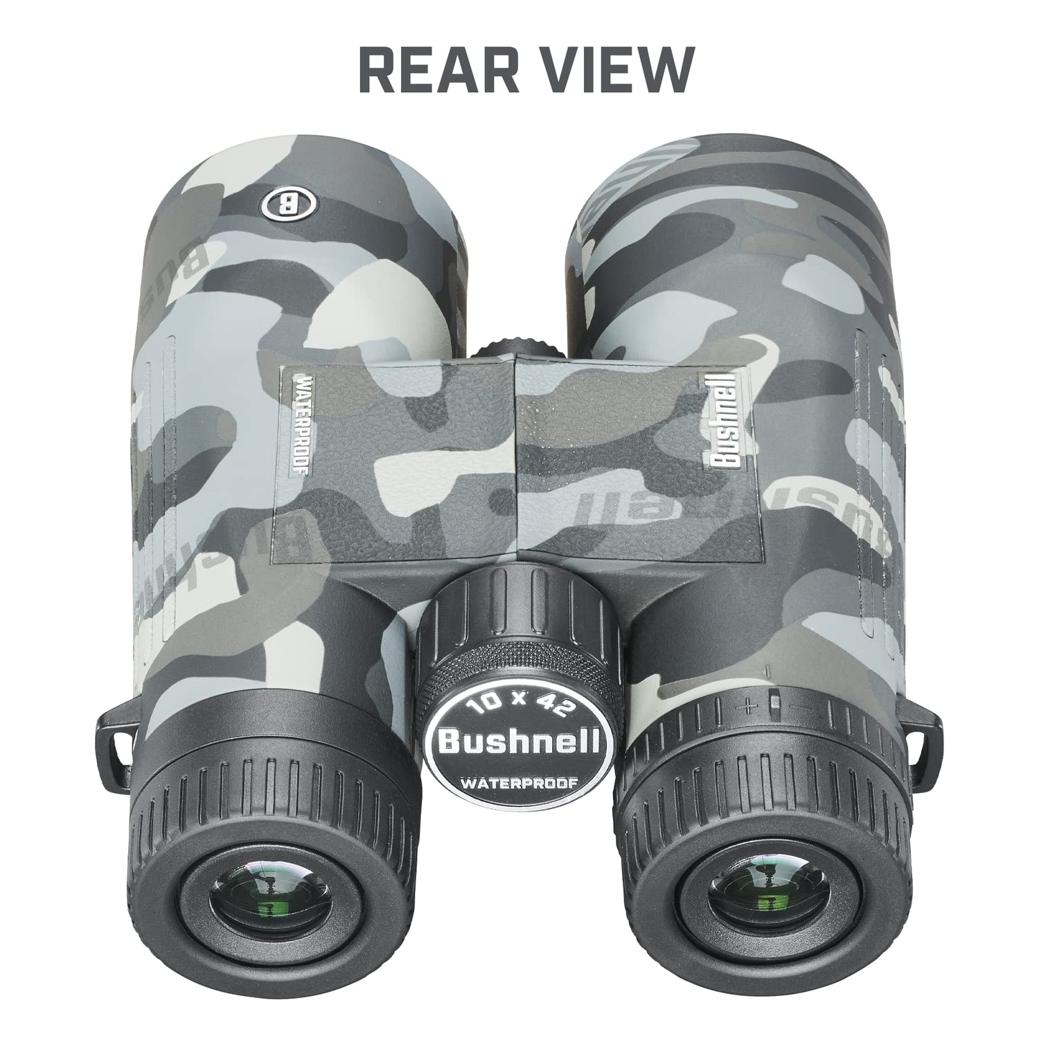Bushnell - Prismáticos opacos de Camuflaje de 10 x 42 Pulgadas para Adultos, prismáticos para Caza, observación de Aves, navegación