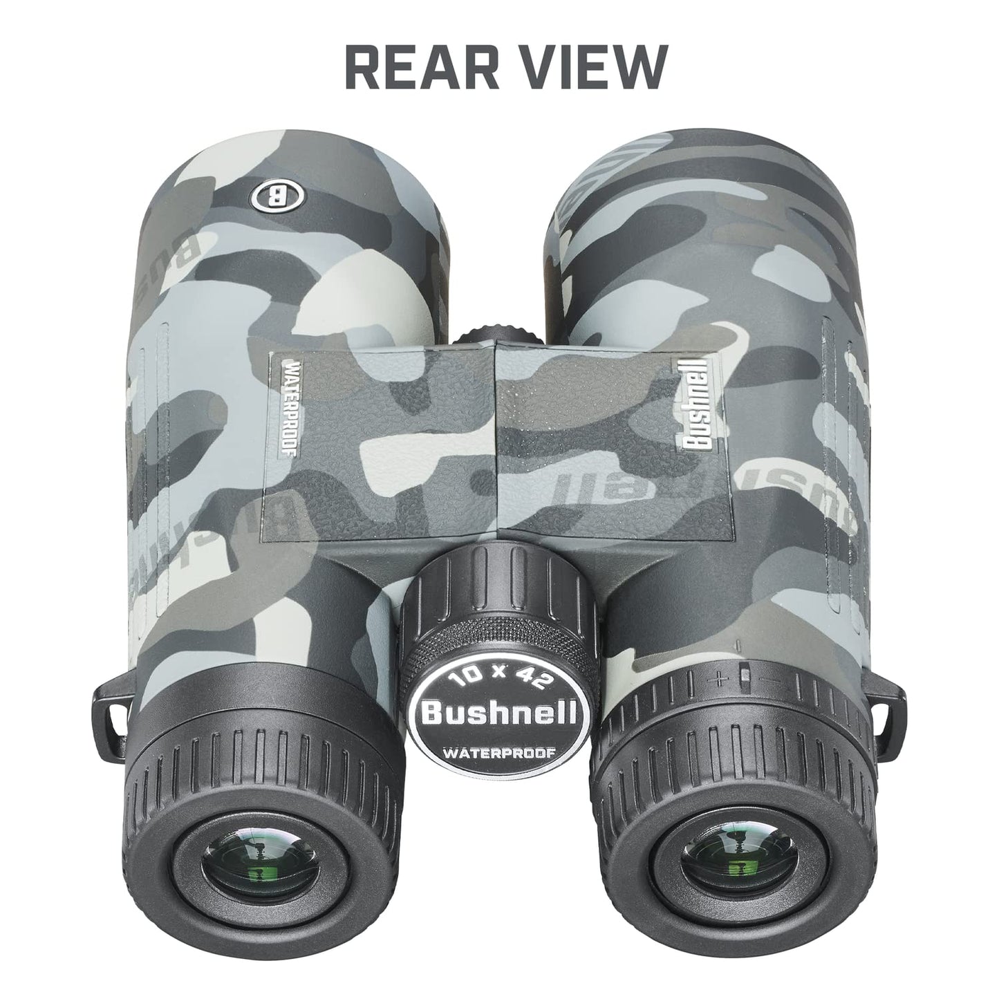 Bushnell - Prismáticos opacos de Camuflaje de 10 x 42 Pulgadas para Adultos, prismáticos para Caza, observación de Aves, navegación