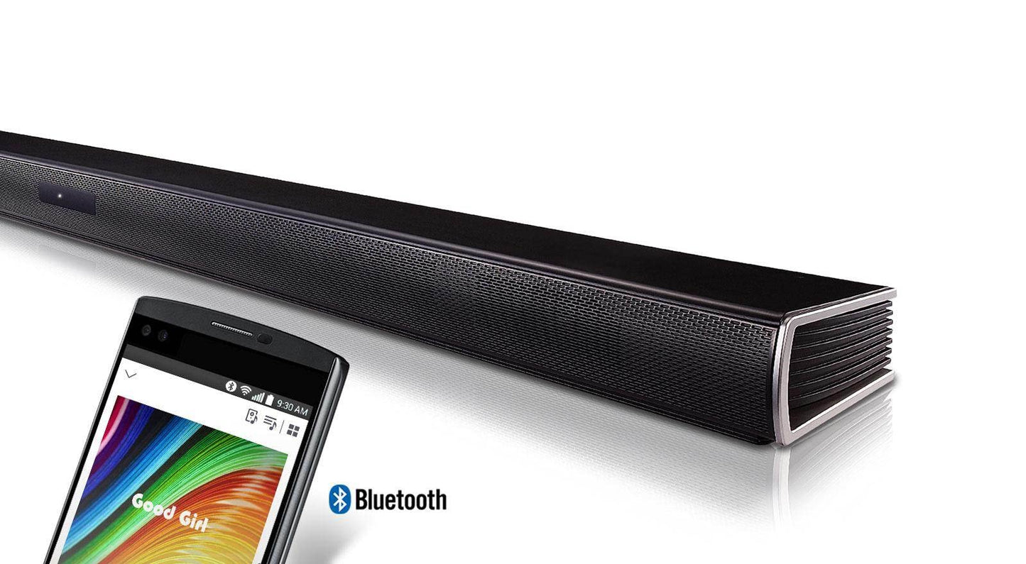 LG Barra de Sonido SLM3D de 2.1 Canales y 300 W con subwoofer inalámbrico y conectividad
