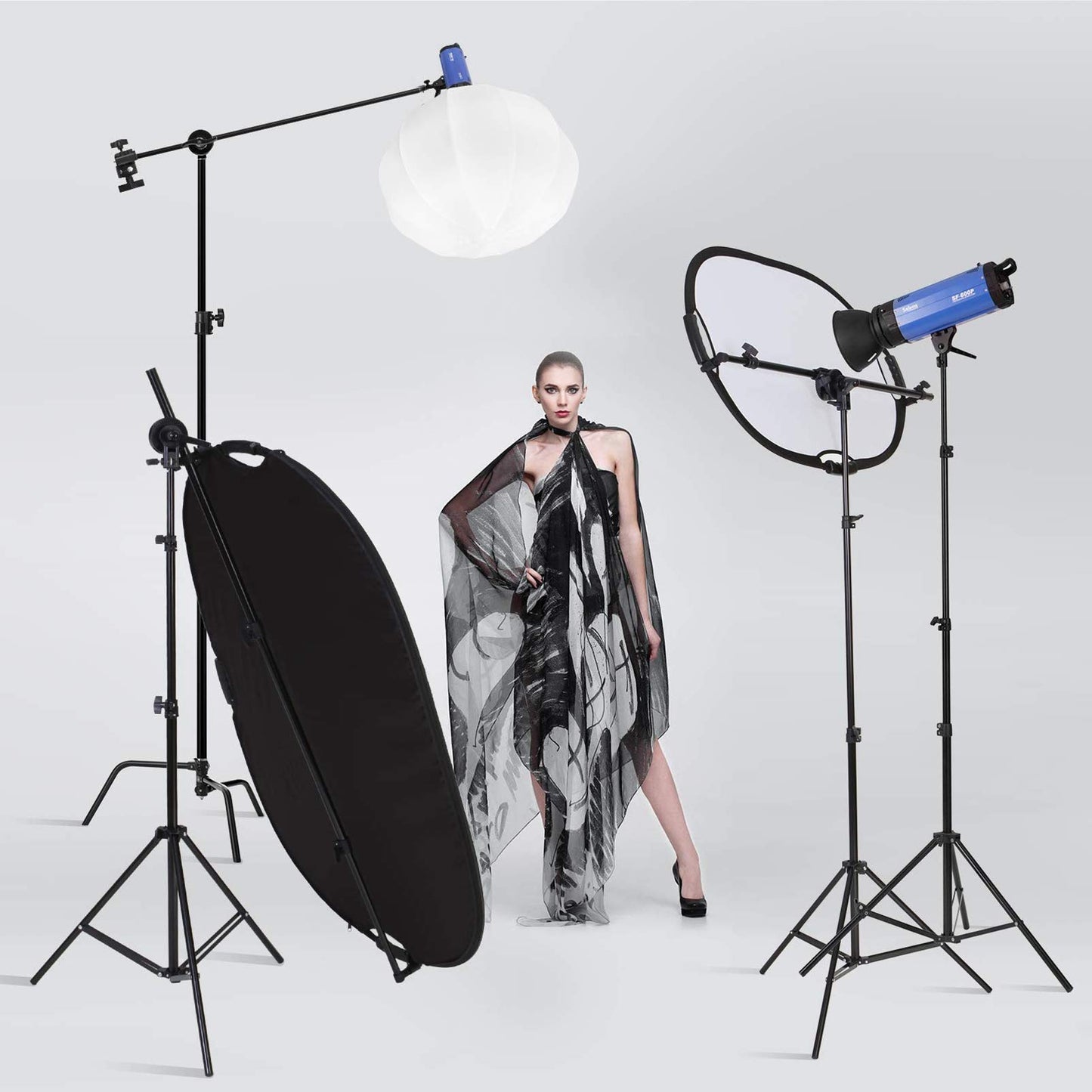 Selens 5-in-1 48x72 Inch Oval Reflector with Handle for Photography Photo Studio Lighting & Outdoor Lighting