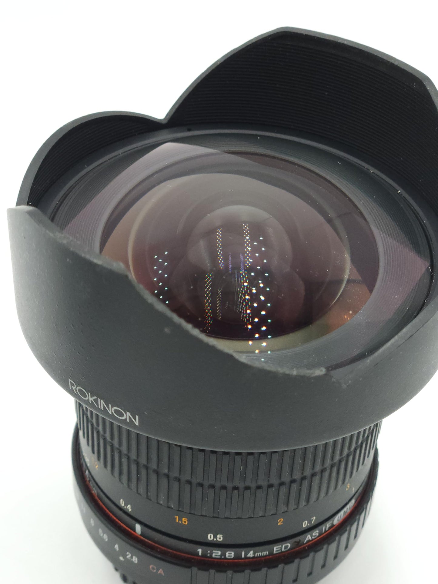 Samyang Lente gran angular de 14 mm F2.8