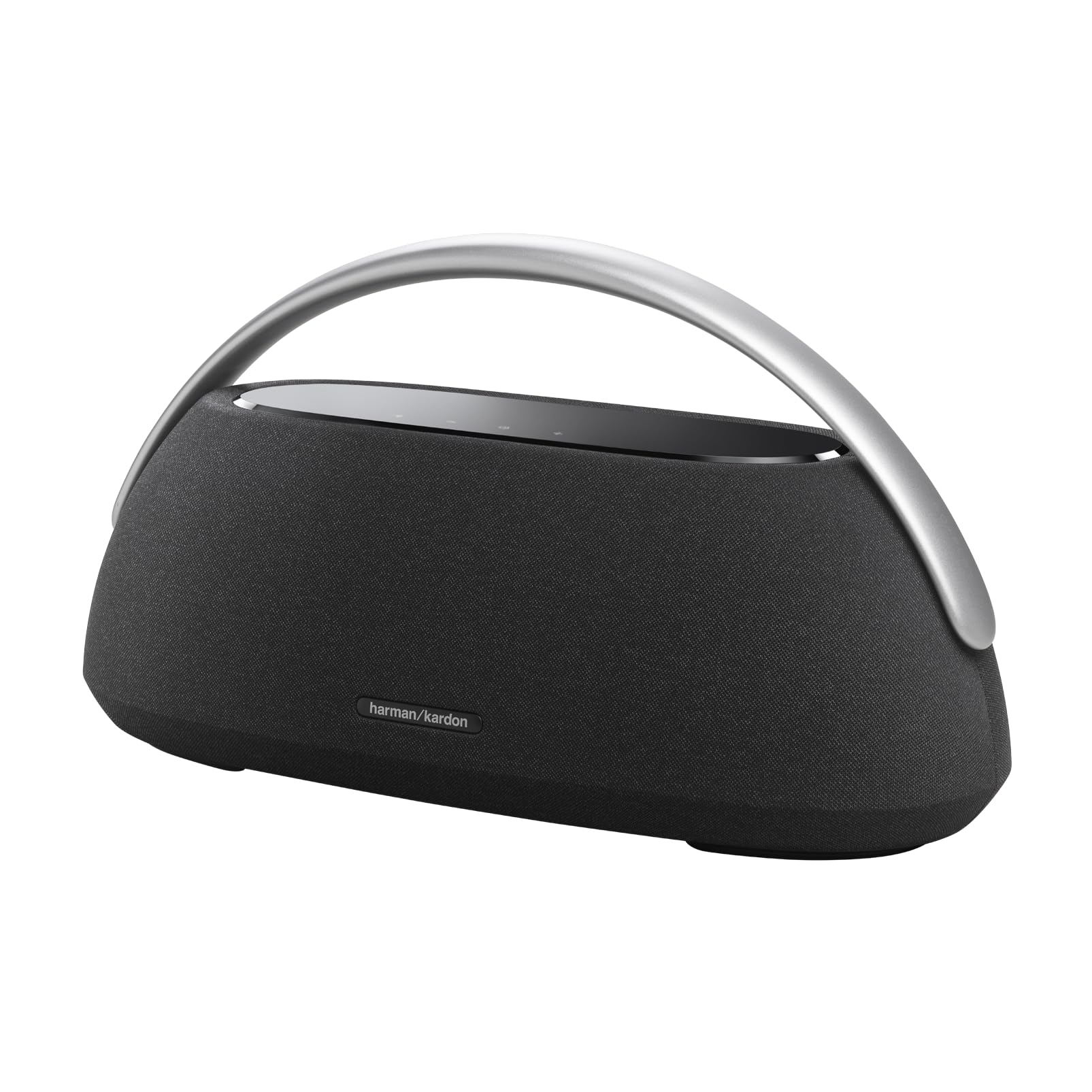 Harman Kardon Go + Play 3 Bocina Inalámbrica Bluetooth, 160W de Potencia, Reproducción 8 Horas, Micrófonos Duales - Negro