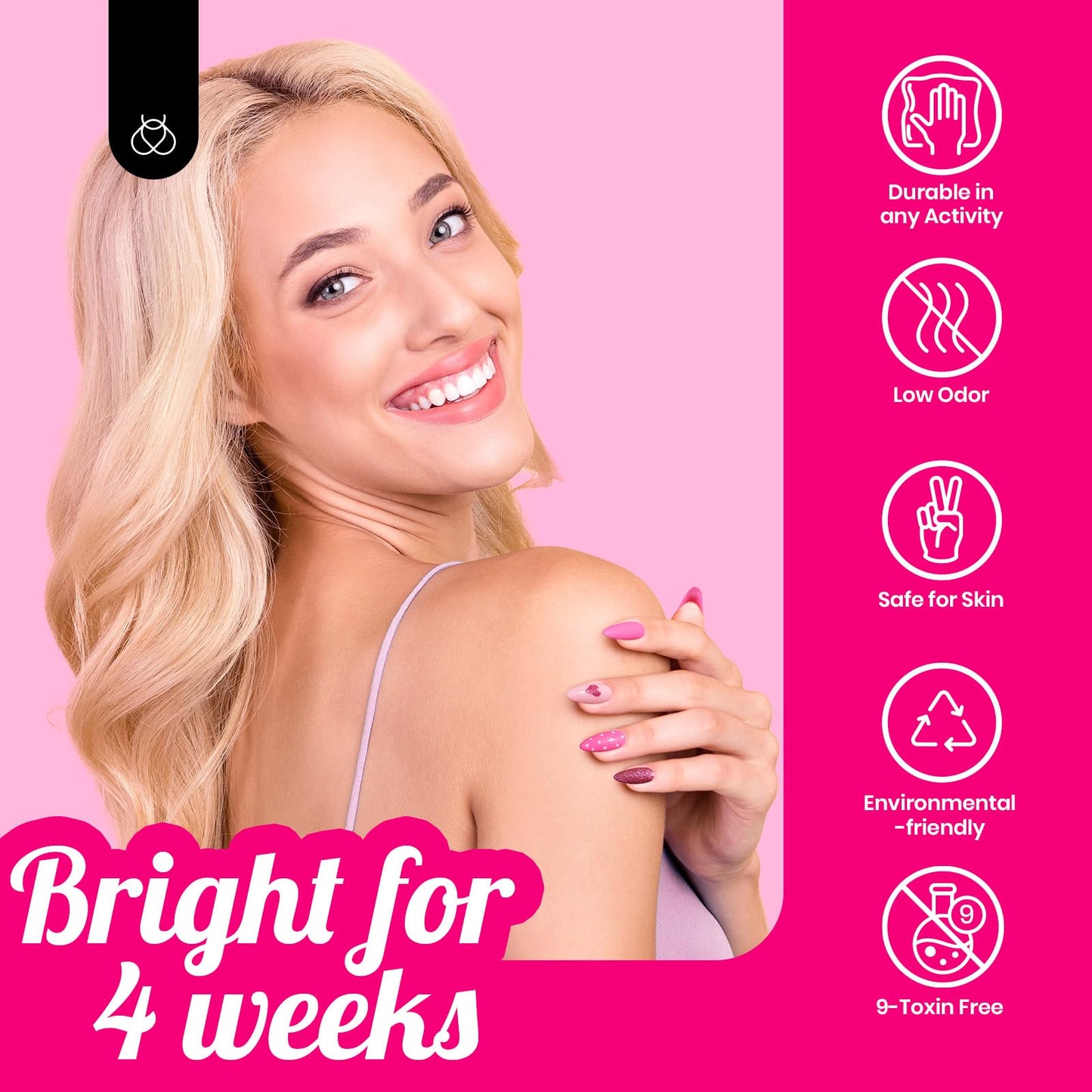 Beetles Valentine's Day Glitter Baby Pink Red Gel Nail Polish Set 6 Colors Pink White Gel Polish Kit Soak Off LED Lamp Nail Gel Kit Christmas New Year Girlfriend Gift for Women Mom Manicure Kit