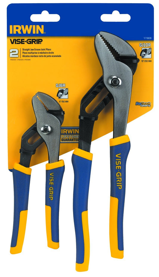 IRWIN Tools VISE-GRIP 1773639 - Juego de alicates para juntas (2 piezas, 20,3 cm y 25,4 cm)