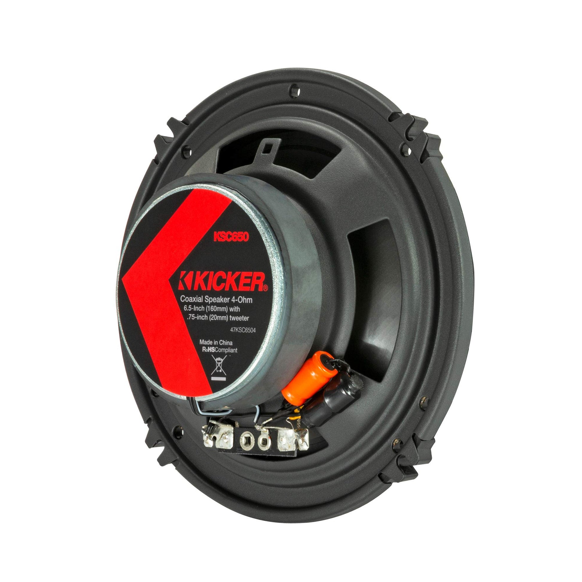 KICKER Par 47KSC6504 KSC650 KSC650 6.5 Pulgadas 100 vatios Altavoces de Audio para Coche de 2 vías KSC65