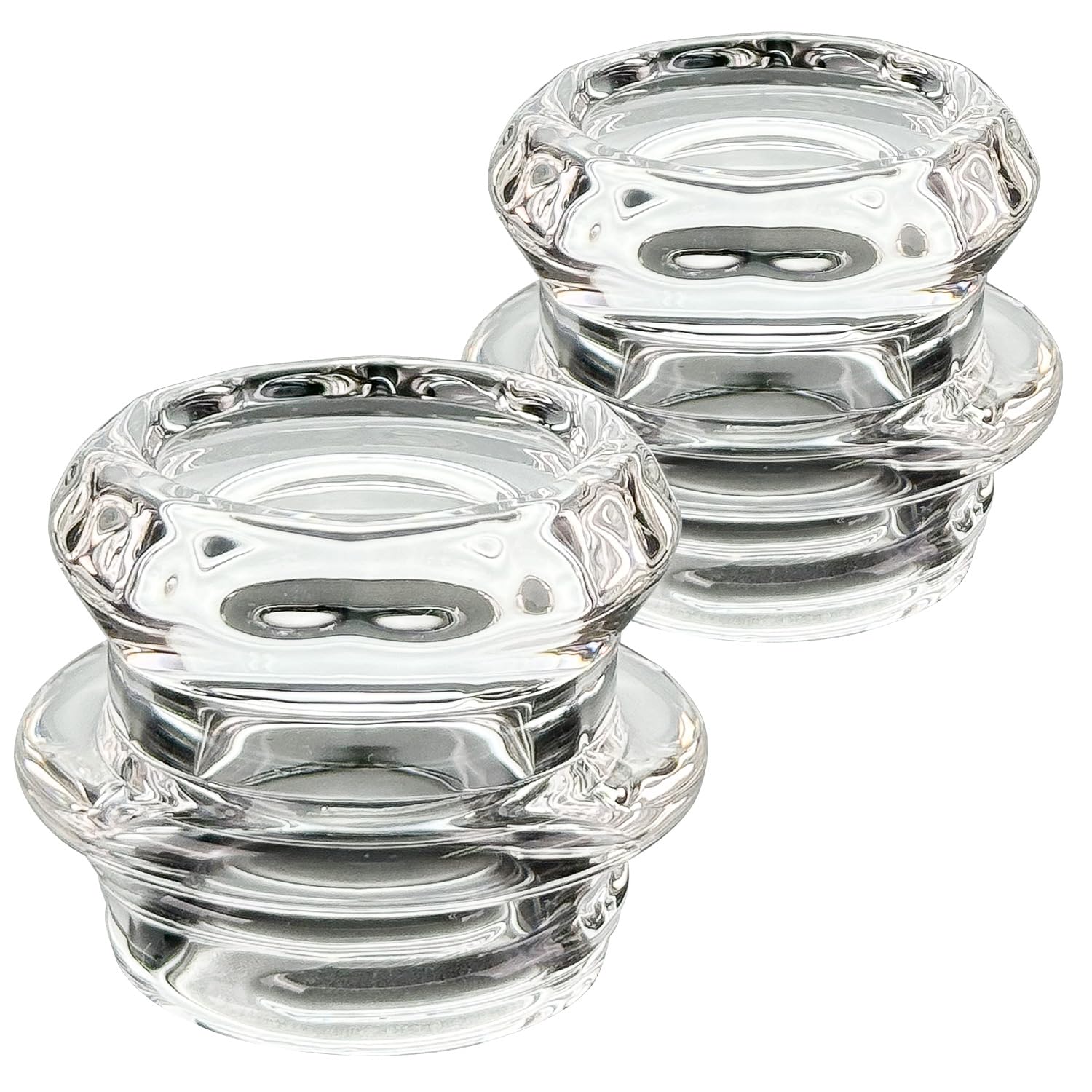 Percolador de Café APOXCON de Vidrio de Borosilicato Resistente al Calor 2 Unidades para Camping y Percolador Eléctrico