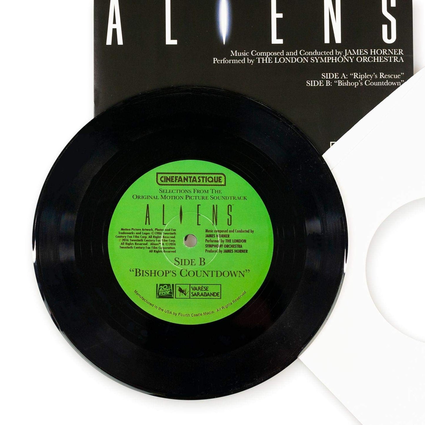 Aliens 30th Anniversary Limited Edition Vinyl Film Score Selections