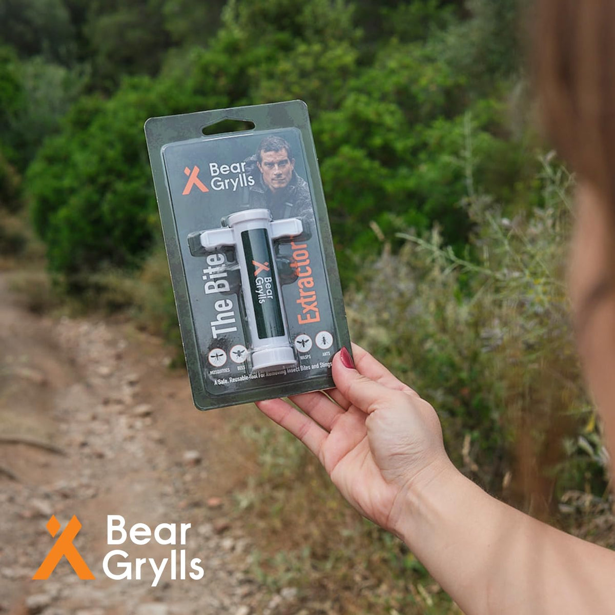 Herramienta de Succión Bear Grylls Gear para Picaduras Mosquitos y Más
